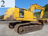 Used Construction Machine Used KOMATSU KOMATSU Excavator 0.7-0.9m3 PC200-7