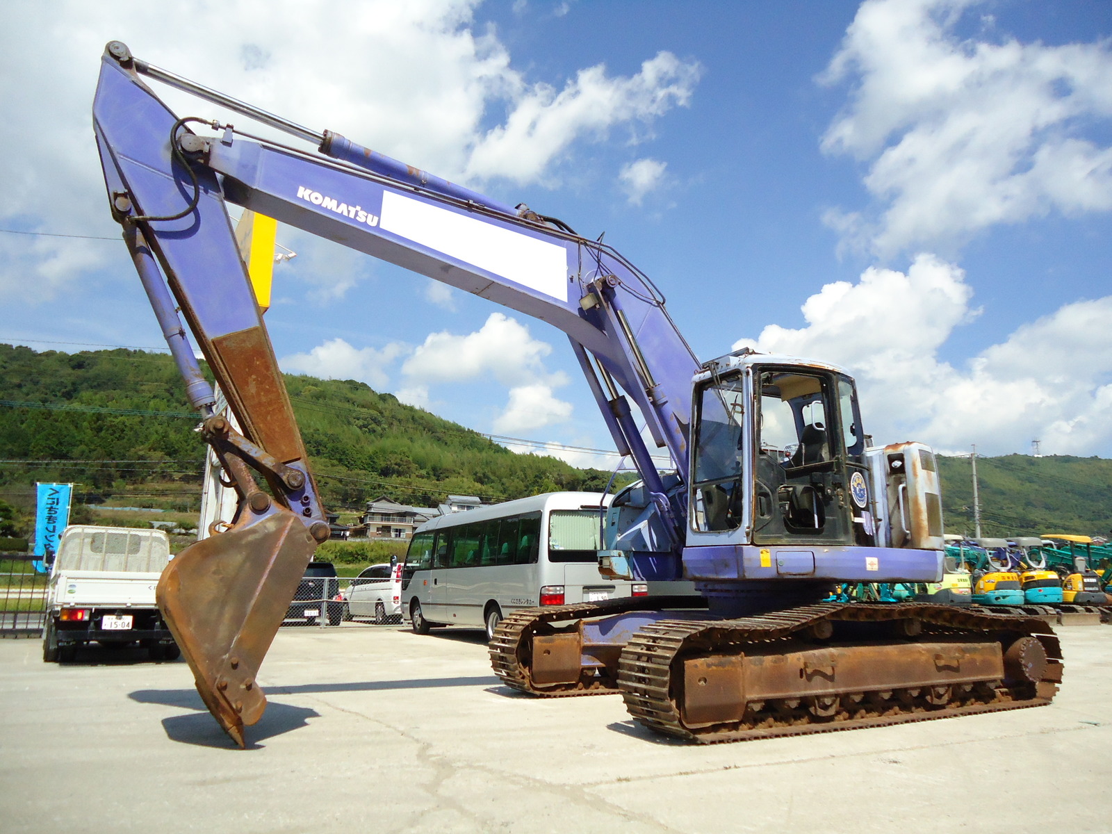 Used Construction Machine Used KOMATSU KOMATSU Excavator 0.7-0.9m3 PC228US-1