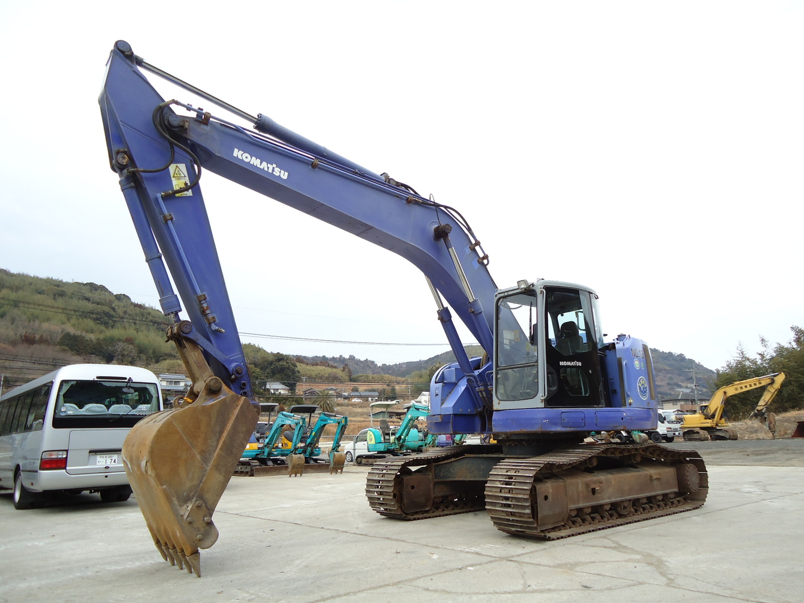 Used Construction Machine Used KOMATSU KOMATSU Excavator 0.7-0.9m3 PC228US-2