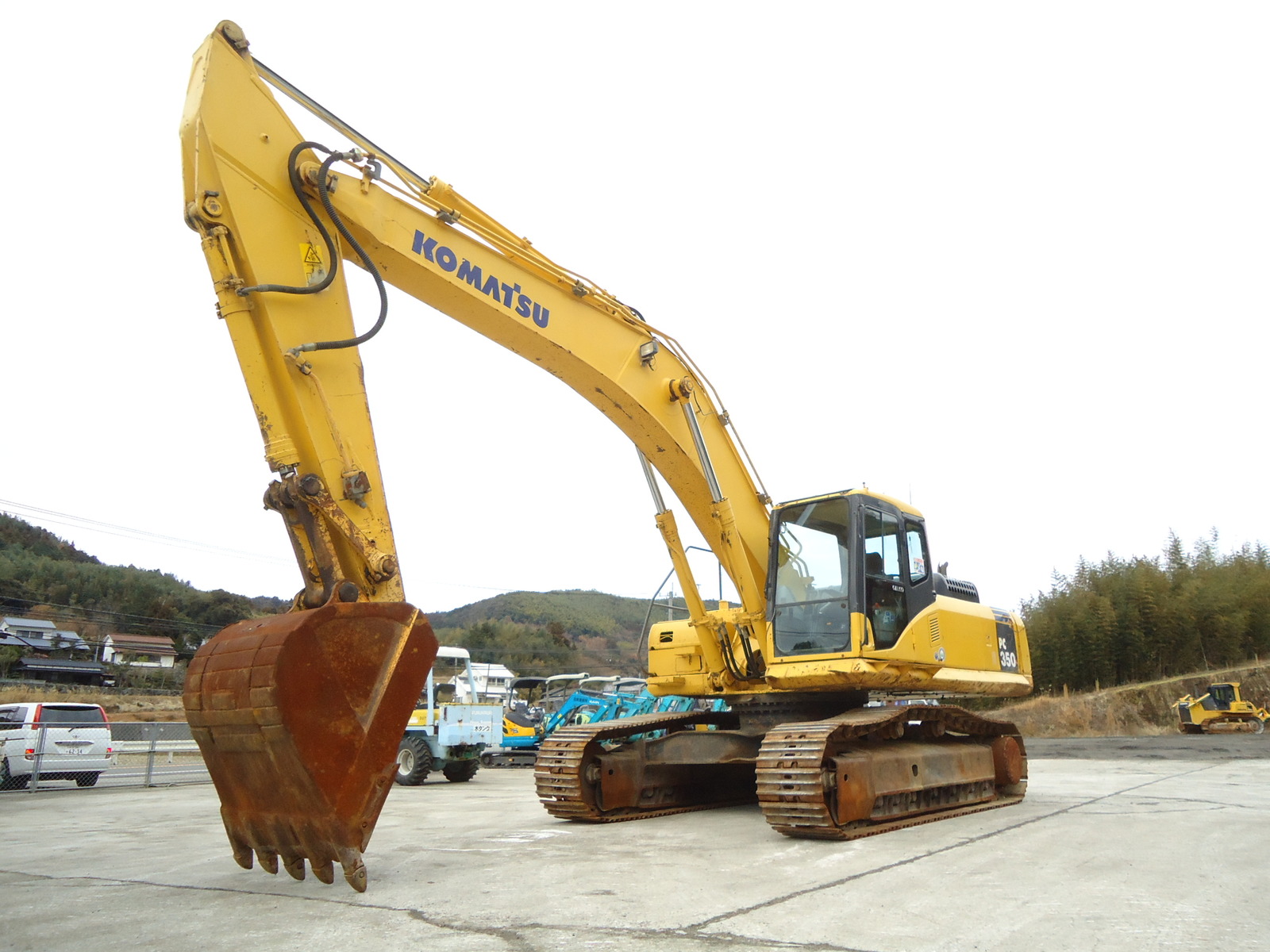 Used Construction Machine Used KOMATSU KOMATSU Excavator 1.0~m3 PC350-7