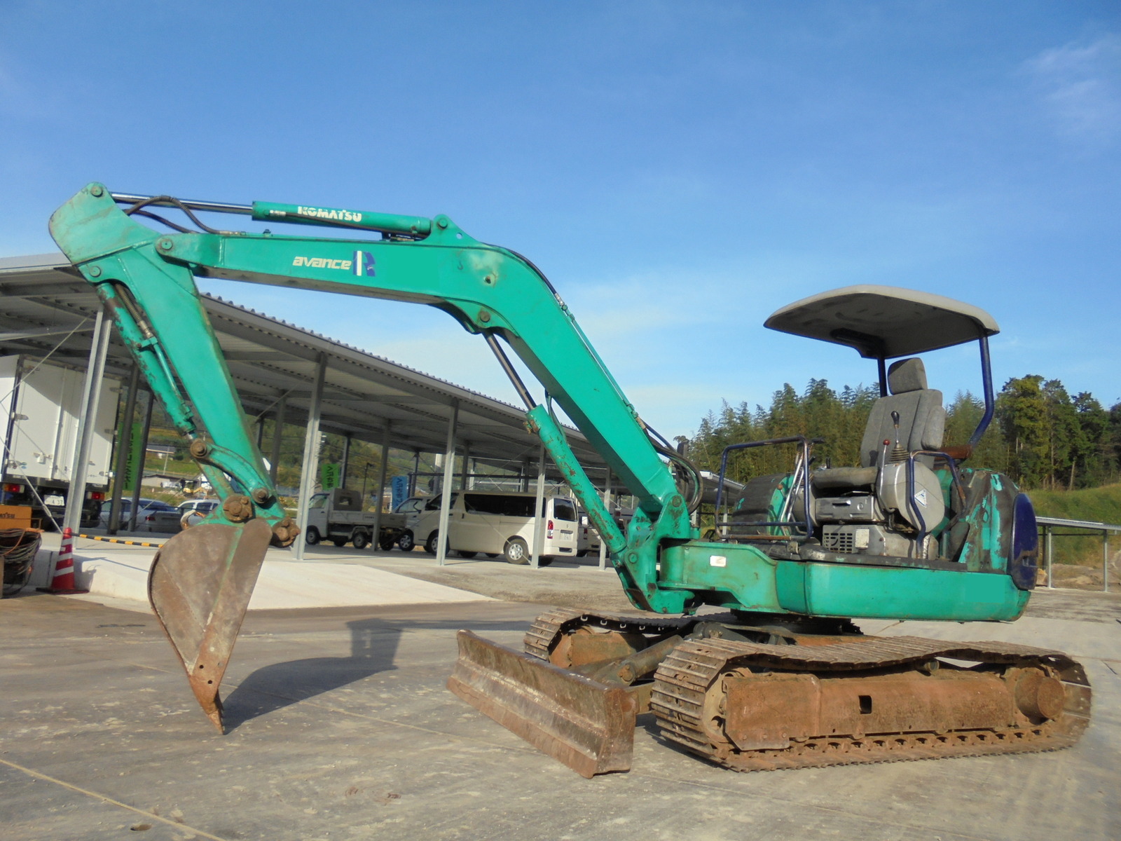 Used Construction Machine Used KOMATSU KOMATSU Excavator 0.2-0.3m3 PC40R-8