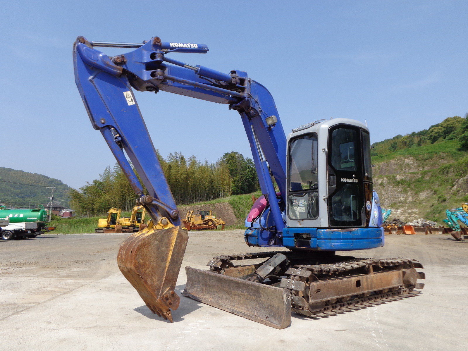 Used Construction Machine Used KOMATSU KOMATSU Excavator 0.2-0.3m3 PC75UU-3C