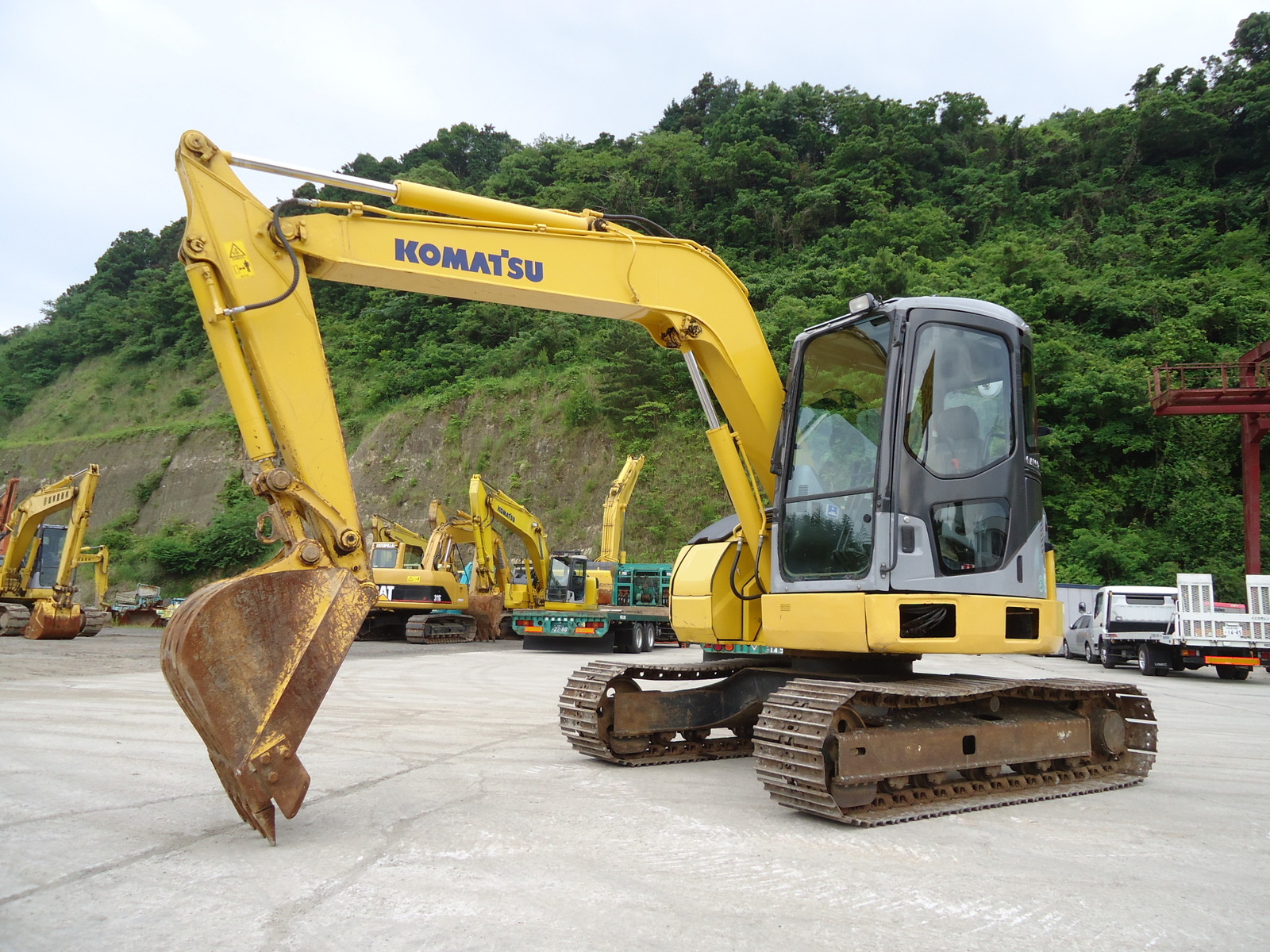 Used Construction Machine Used KOMATSU KOMATSU Excavator 0.2-0.3m3 PC78US-6N0