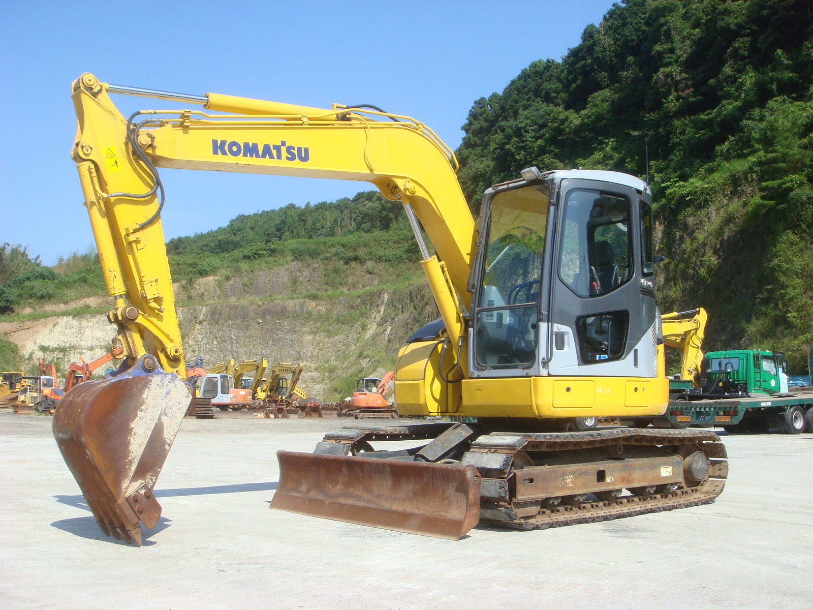 Used Construction Machine Used KOMATSU KOMATSU Excavator 0.2-0.3m3 PC78US-6N0