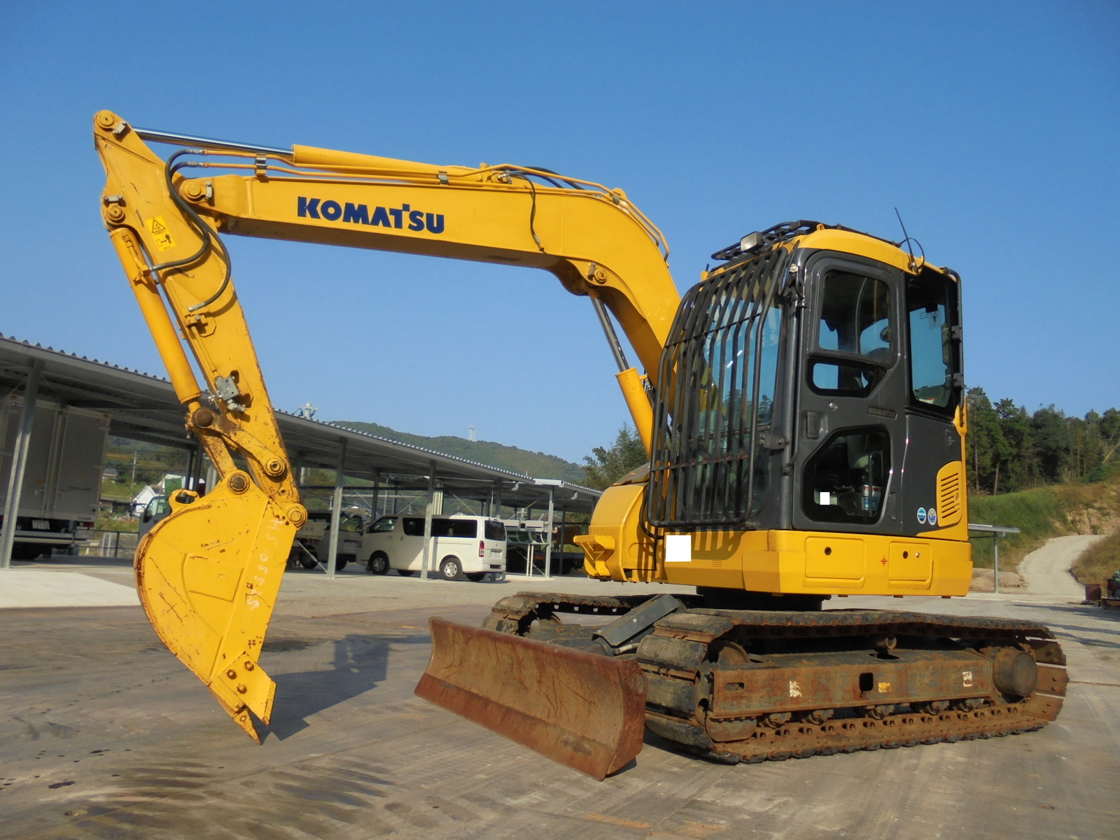 中古建設機械 中古 コマツ KOMATSU 解体機 バックホー解体仕様 PC78US-8