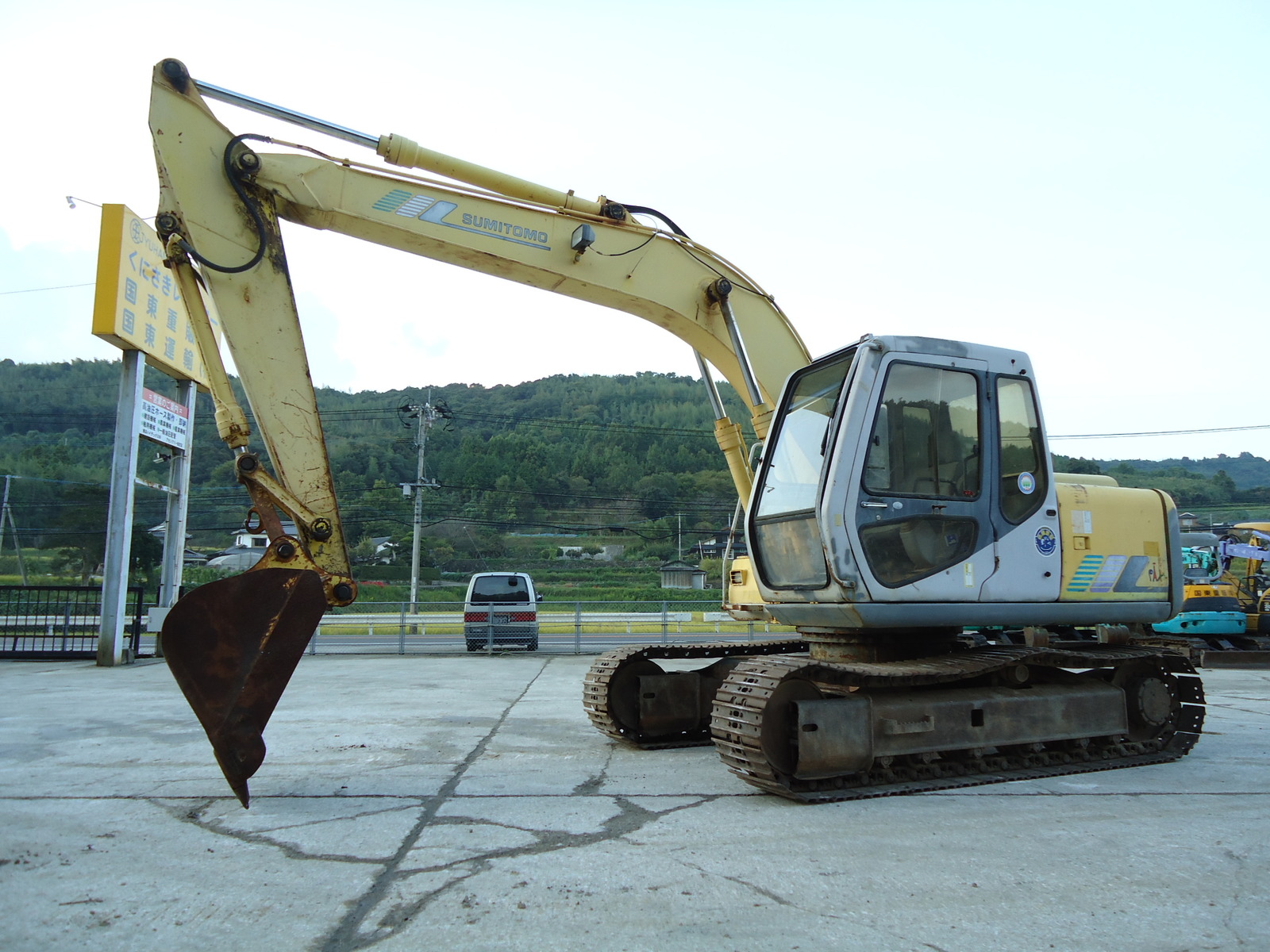 Used Construction Machine Used SUMITOMO SUMITOMO Excavator 0.4-0.5m3 SH120-2