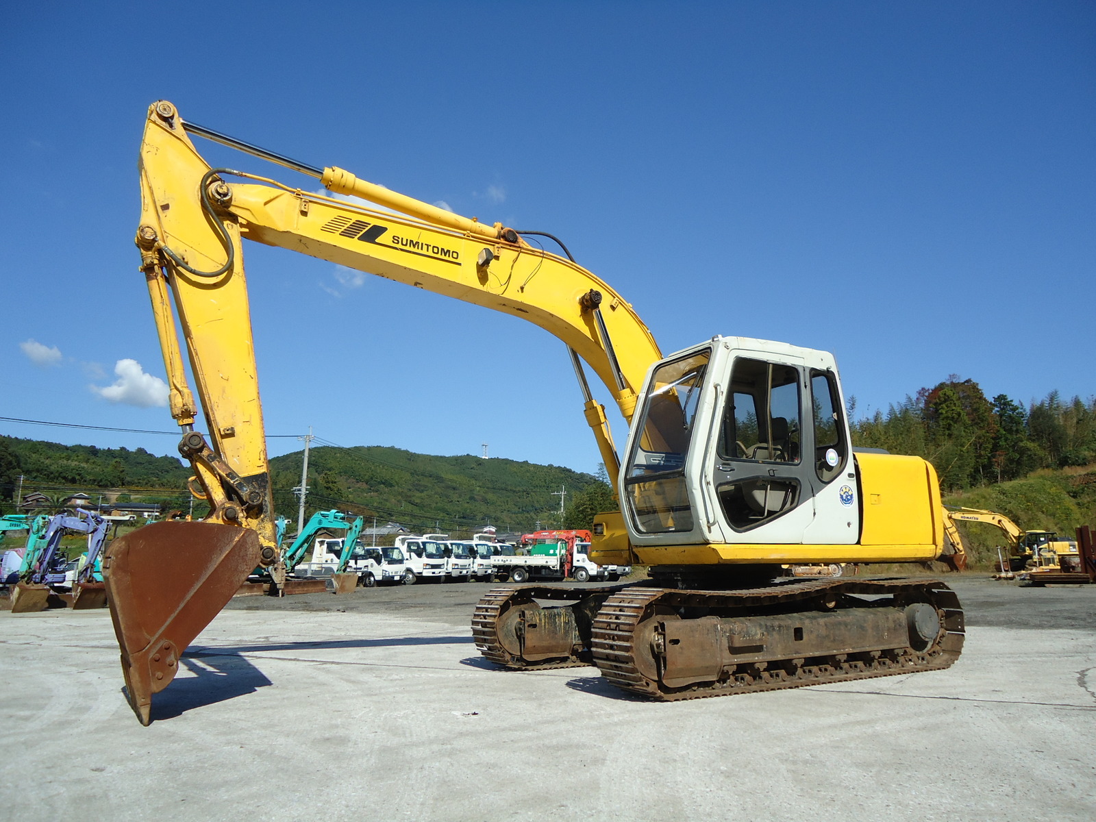 Used Construction Machine Used SUMITOMO SUMITOMO Excavator 0.4-0.5m3 SH120-2