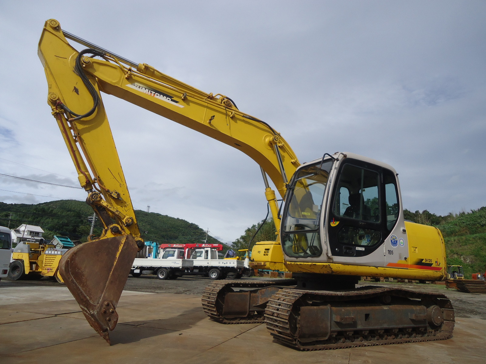 Used Construction Machine Used SUMITOMO SUMITOMO Excavator 0.4-0.5m3 SH120-3