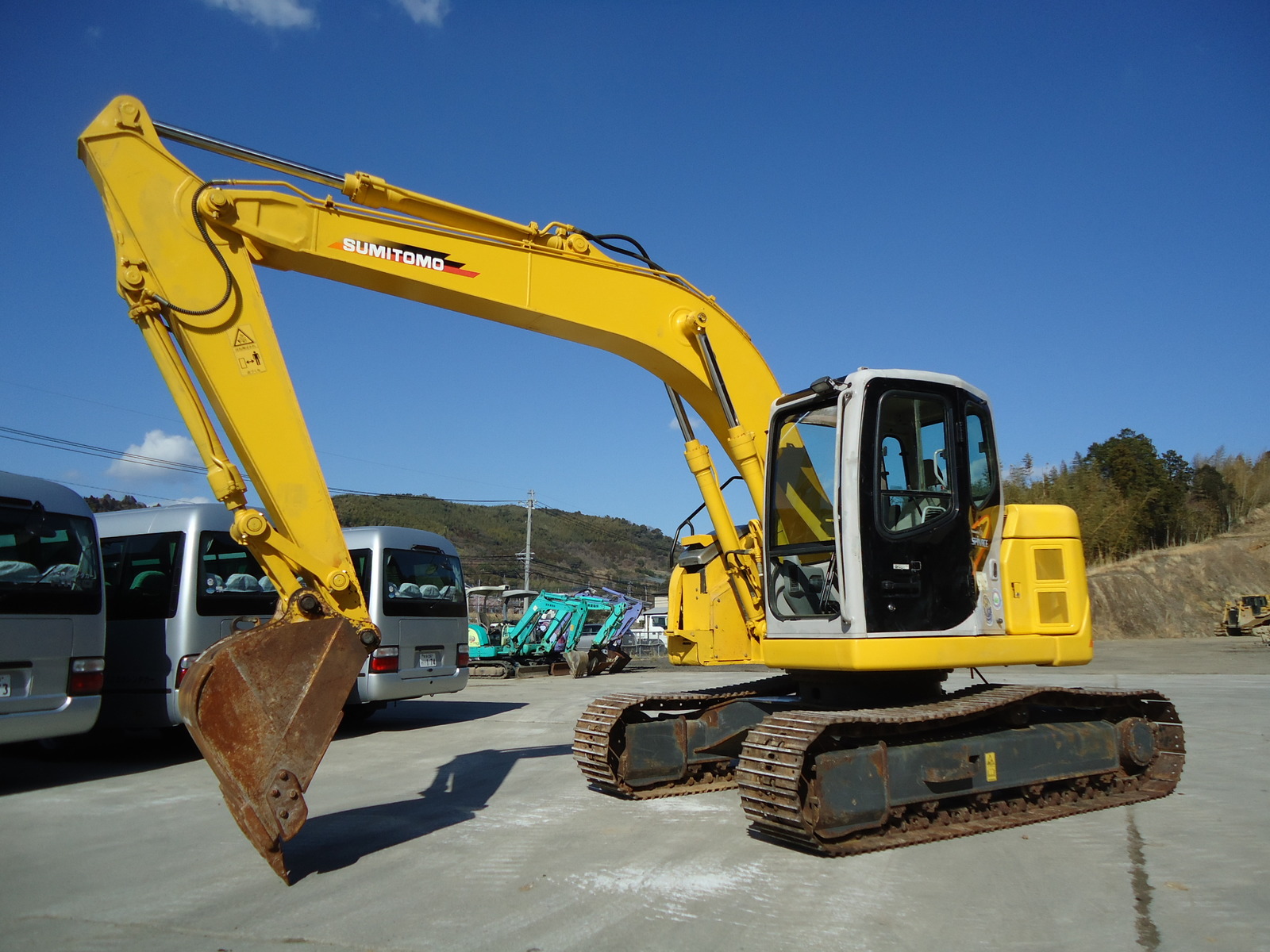 Used Construction Machine Used SUMITOMO SUMITOMO Excavator 0.4-0.5m3 SH125X-3