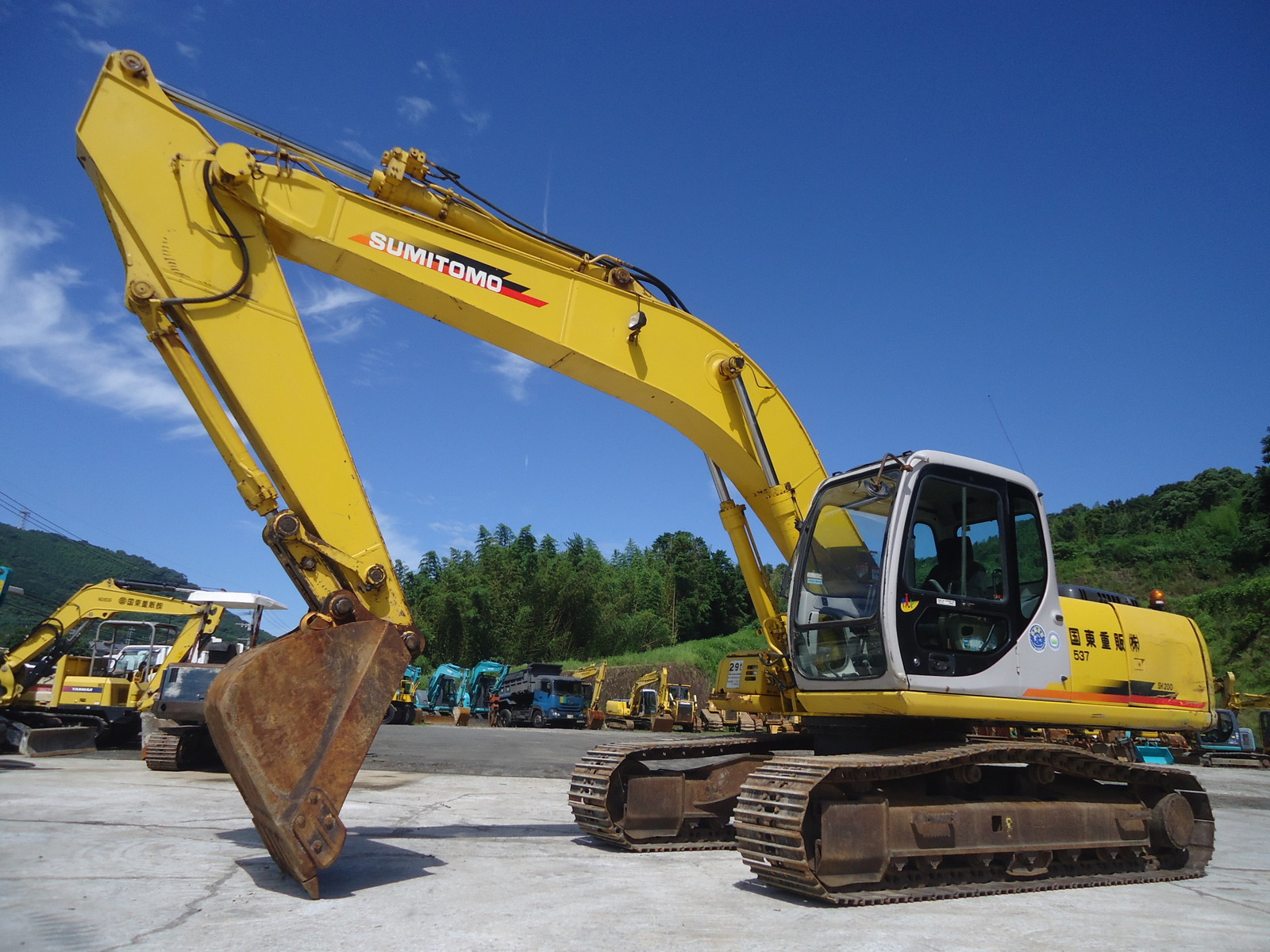 Used Construction Machine Used SUMITOMO SUMITOMO Excavator 0.7-0.9m3 SH200-3