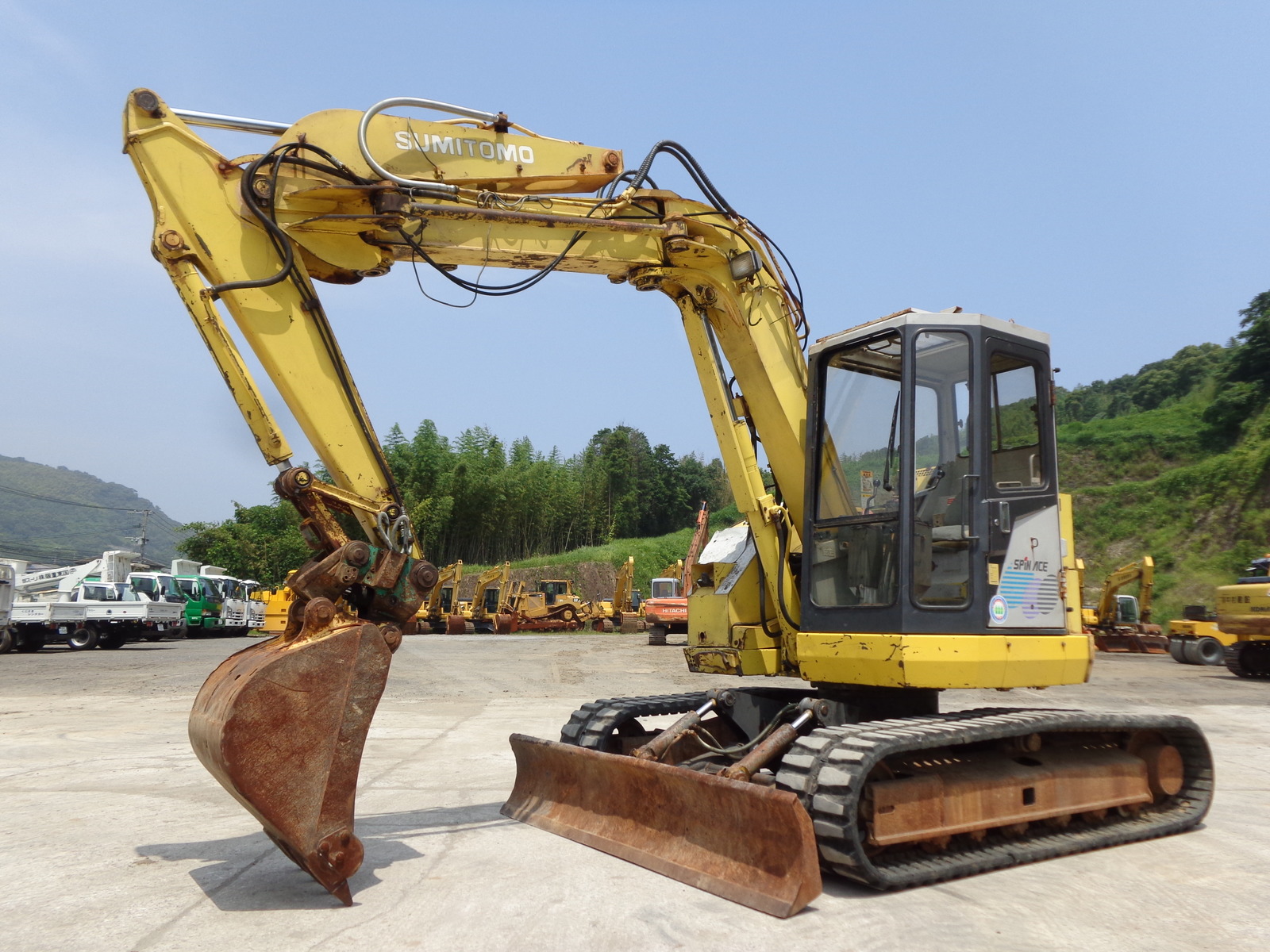 Used Construction Machine Used SUMITOMO SUMITOMO Excavator 0.2-0.3m3 SH75U