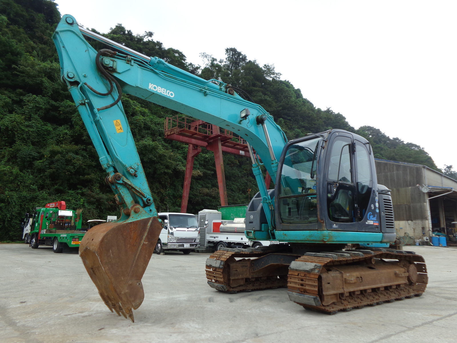 中古建設機械 中古 神鋼コベルコ建機 KOBELCO 油圧ショベル・バックホー ０．２－０．３立米 SK115SR-1ES