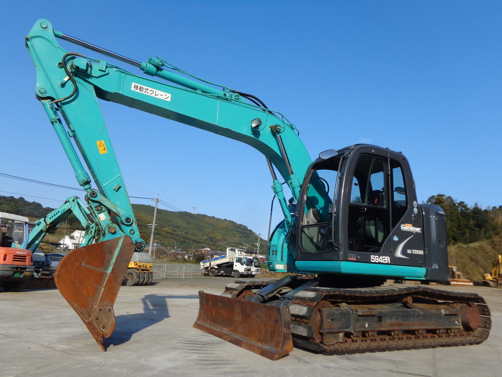 Used Construction Machine Used KOBELCO KOBELCO Excavator 0.4-0.5m3 SK135SR-2