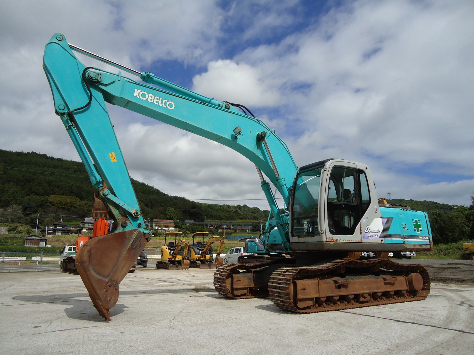 Used Construction Machine Used KOBELCO KOBELCO Excavator 0.7-0.9m3 SK200-6