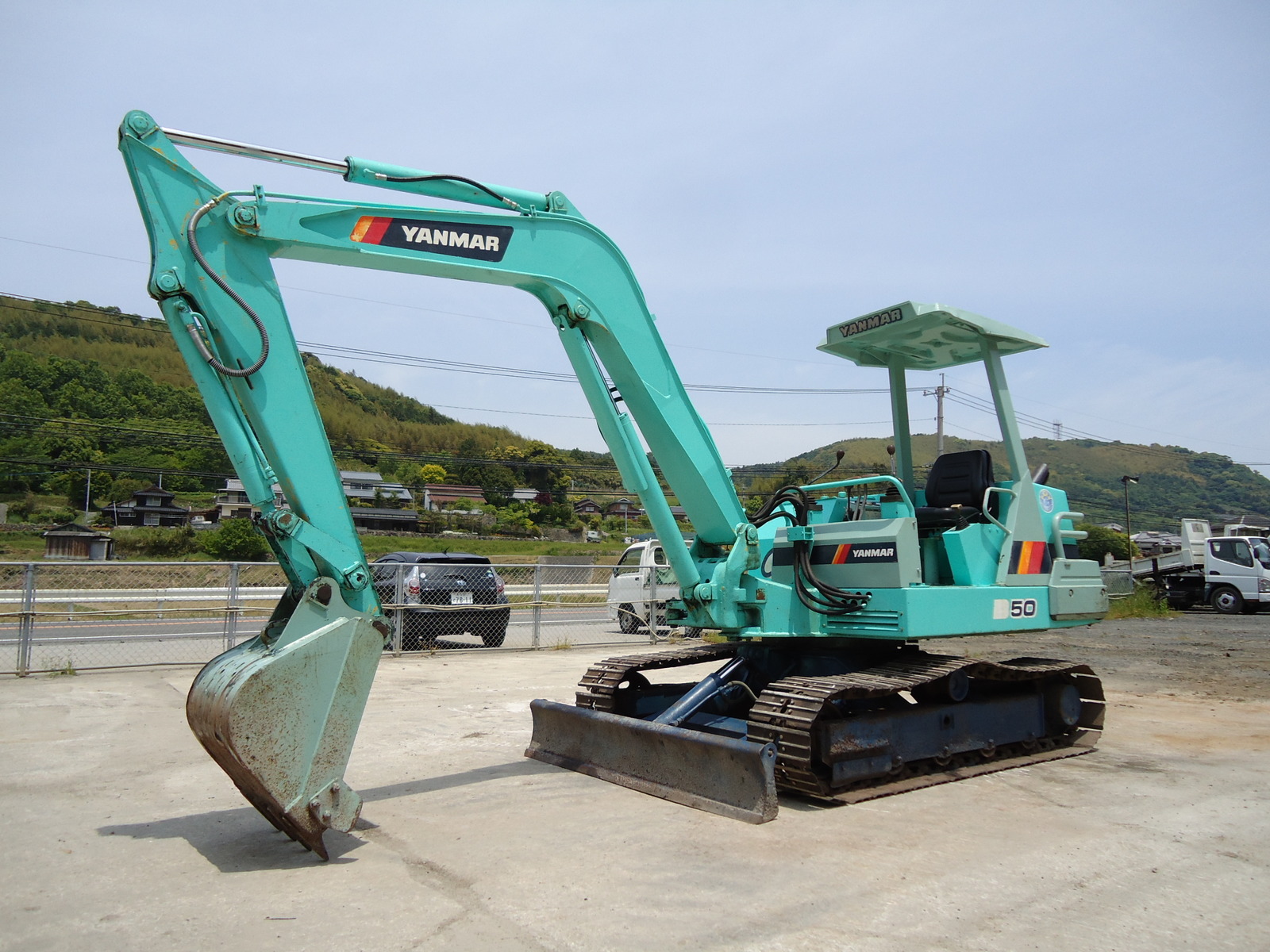 Used Construction Machine Used YANMAR YANMAR Excavator 0.2-0.3m3 B50