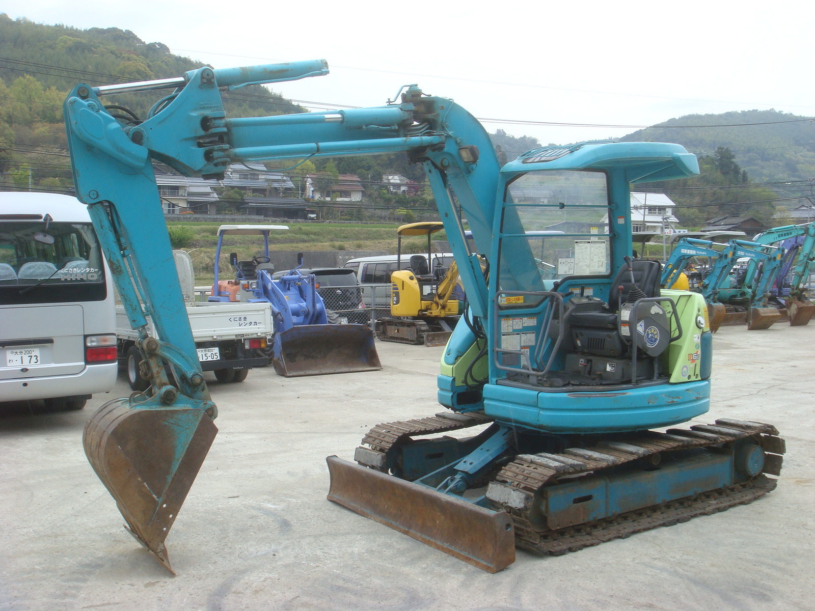 Used Construction Machine Used YANMAR YANMAR Excavator 0.2-0.3m3 B6U