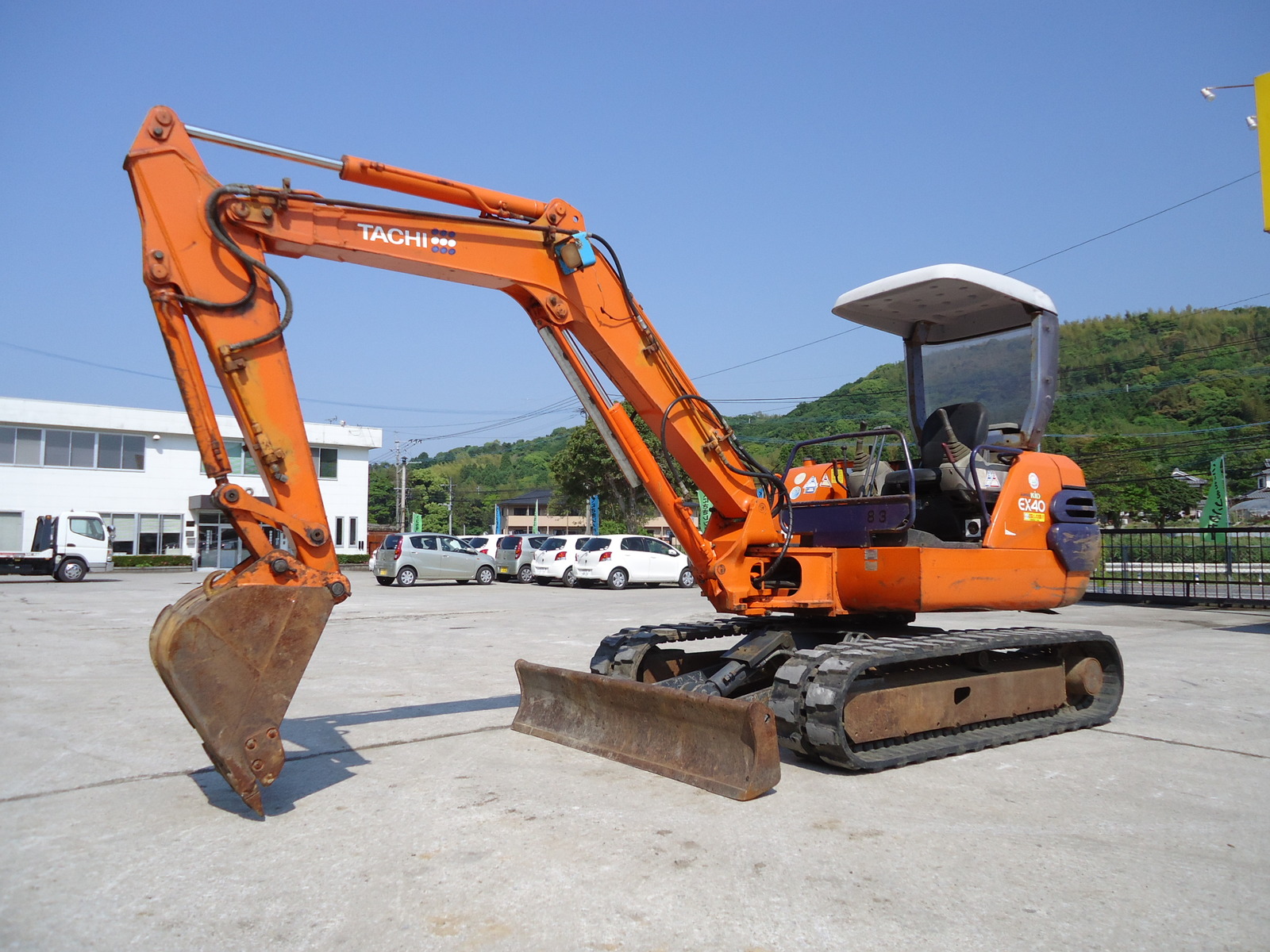 Used Construction Machine Used HITACHI HITACHI Excavator 0.2-0.3m3 EX40-2