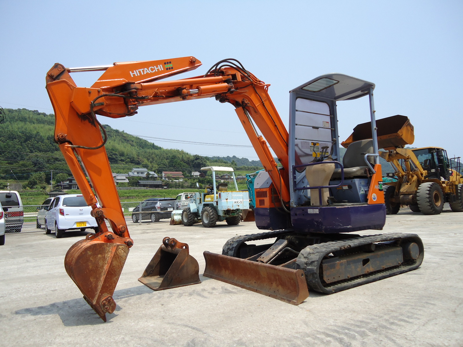 Used Construction Machine Used HITACHI HITACHI Excavator 0.2-0.3m3 EX40UR-2C