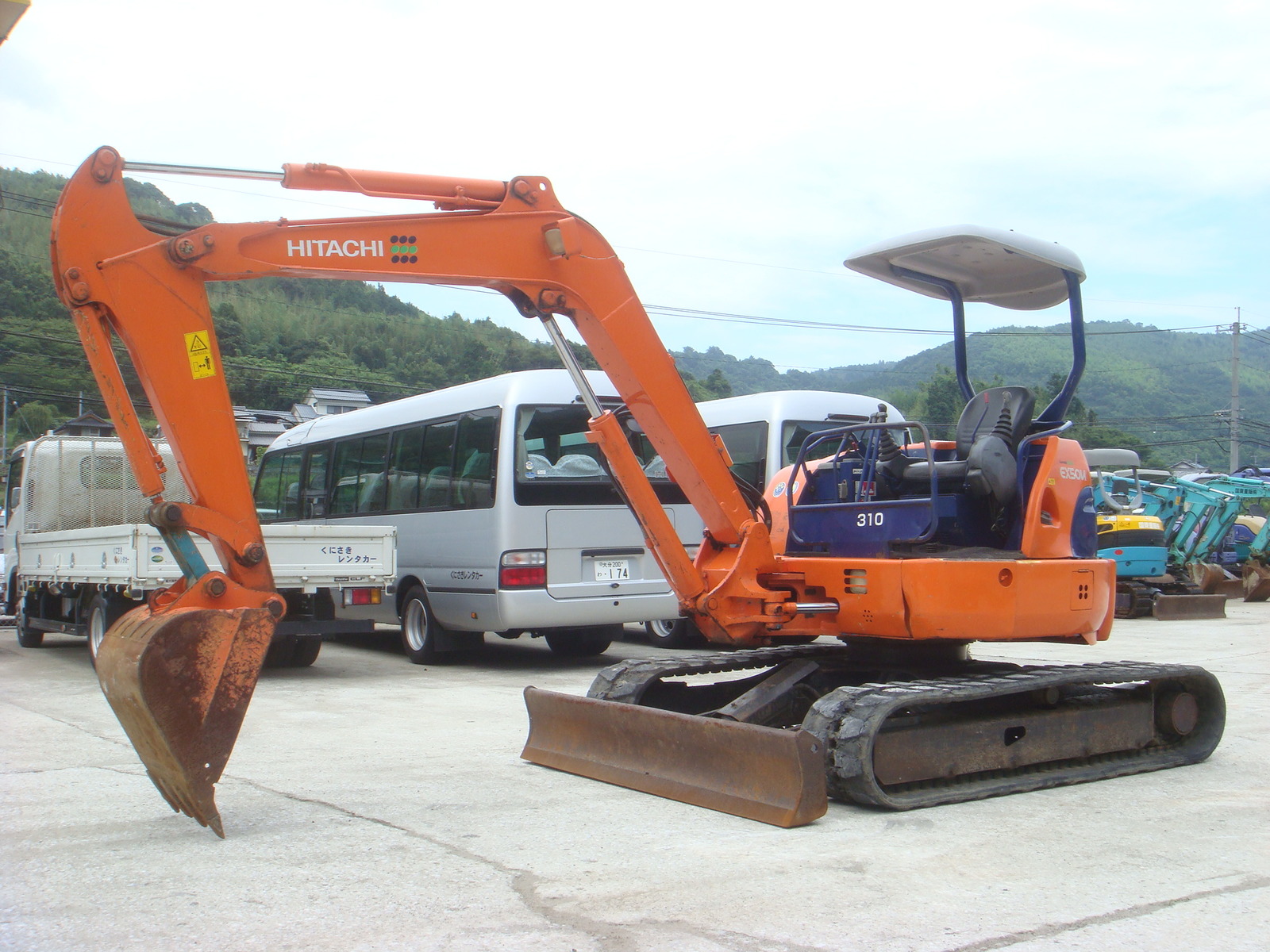 Used Construction Machine Used HITACHI HITACHI Excavator 0.2-0.3m3 EX50U