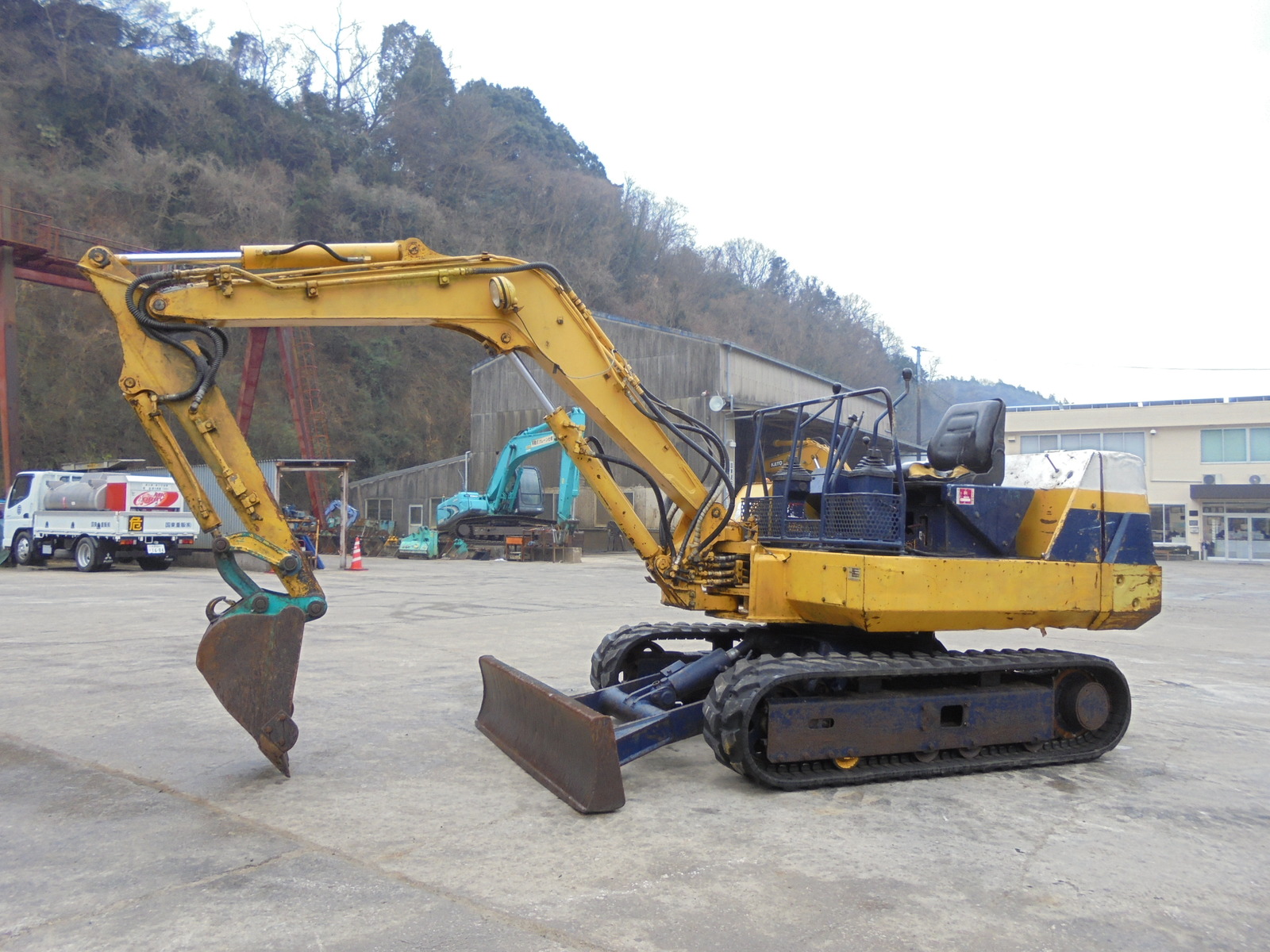 Used Construction Machine Used KOMATSU KOMATSU Excavator ~0.1m3 PC20-6