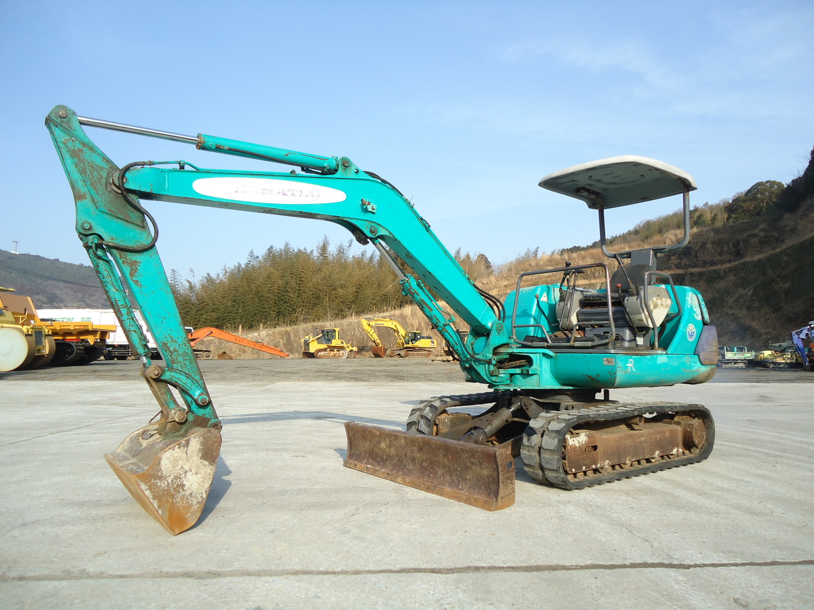 Used Construction Machine Used KOMATSU KOMATSU Excavator 0.2-0.3m3 PC30-7