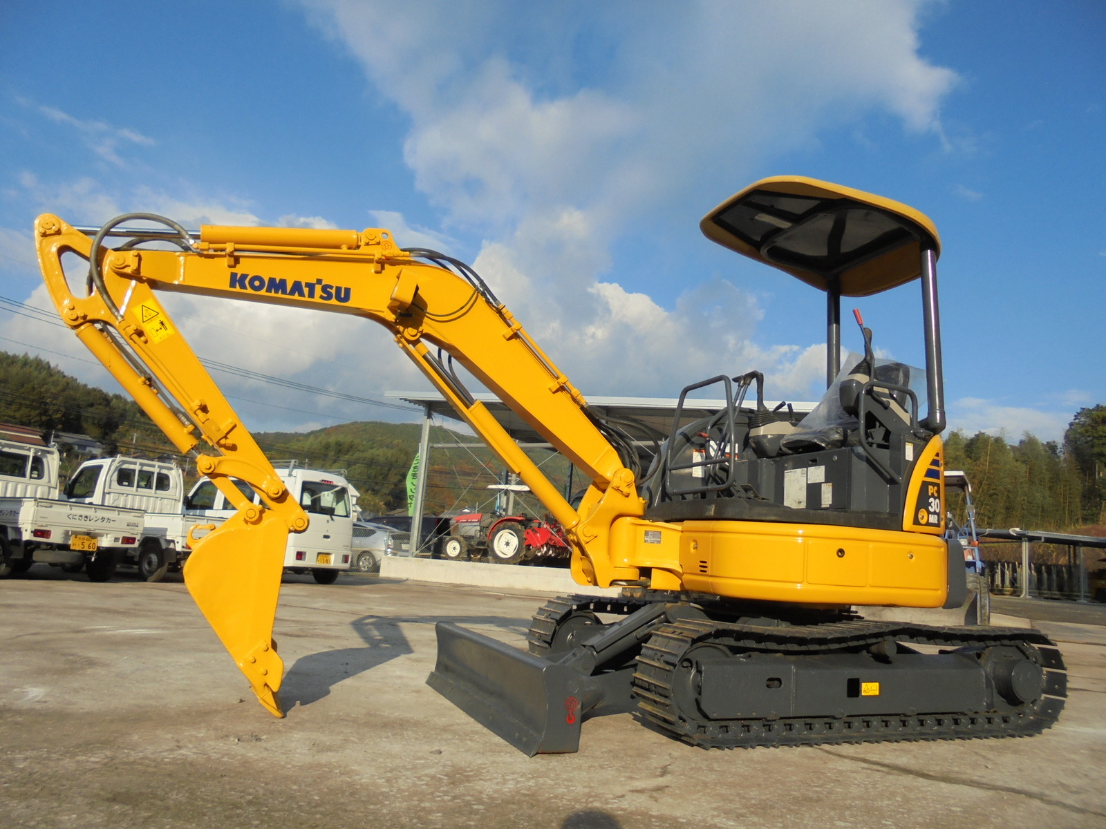 Used Construction Machine Used KOMATSU KOMATSU Excavator 0.2-0.3m3 PC30MR-2