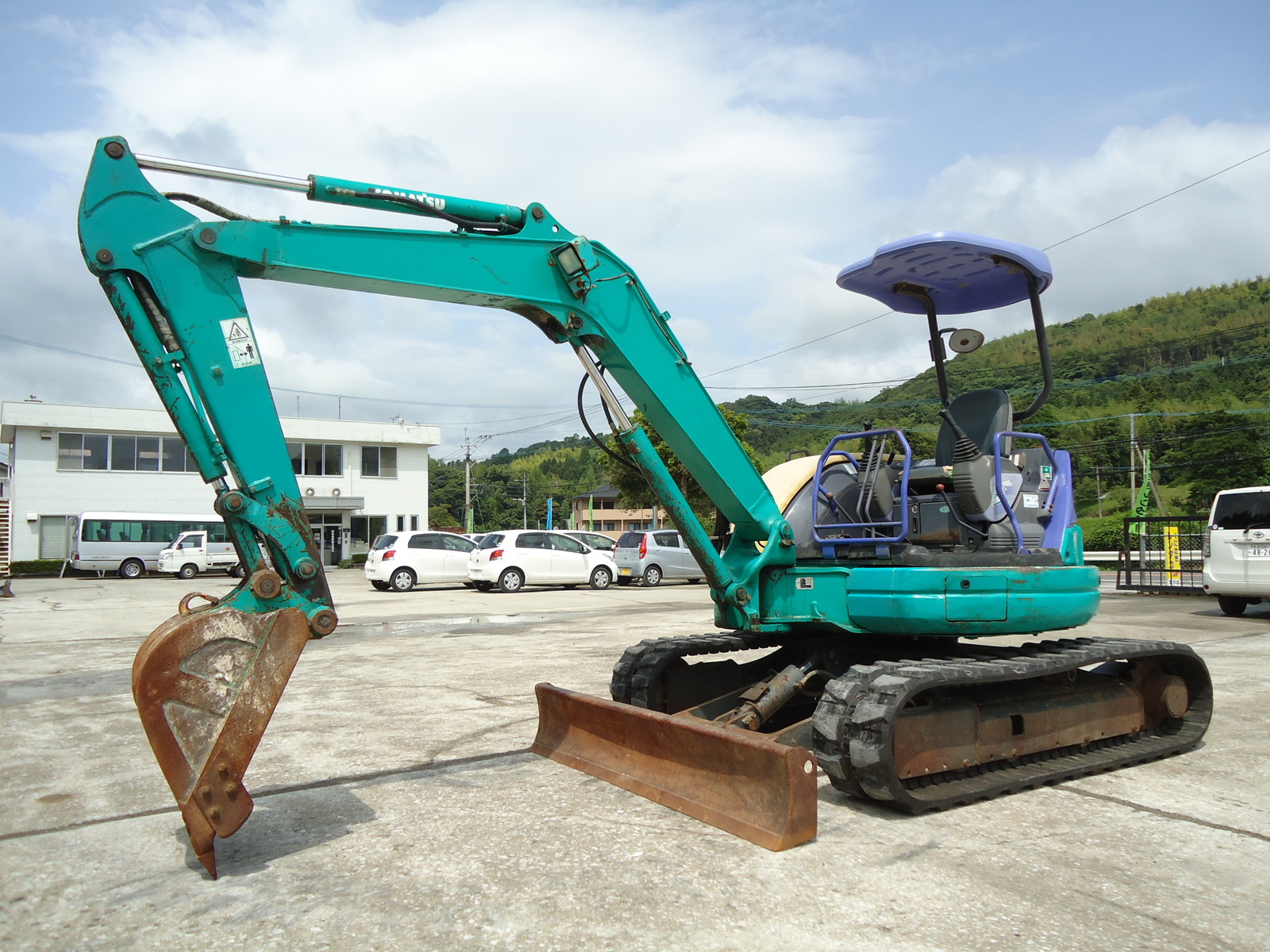 Used Construction Machine Used KOMATSU KOMATSU Excavator 0.2-0.3m3 PC40MR-1