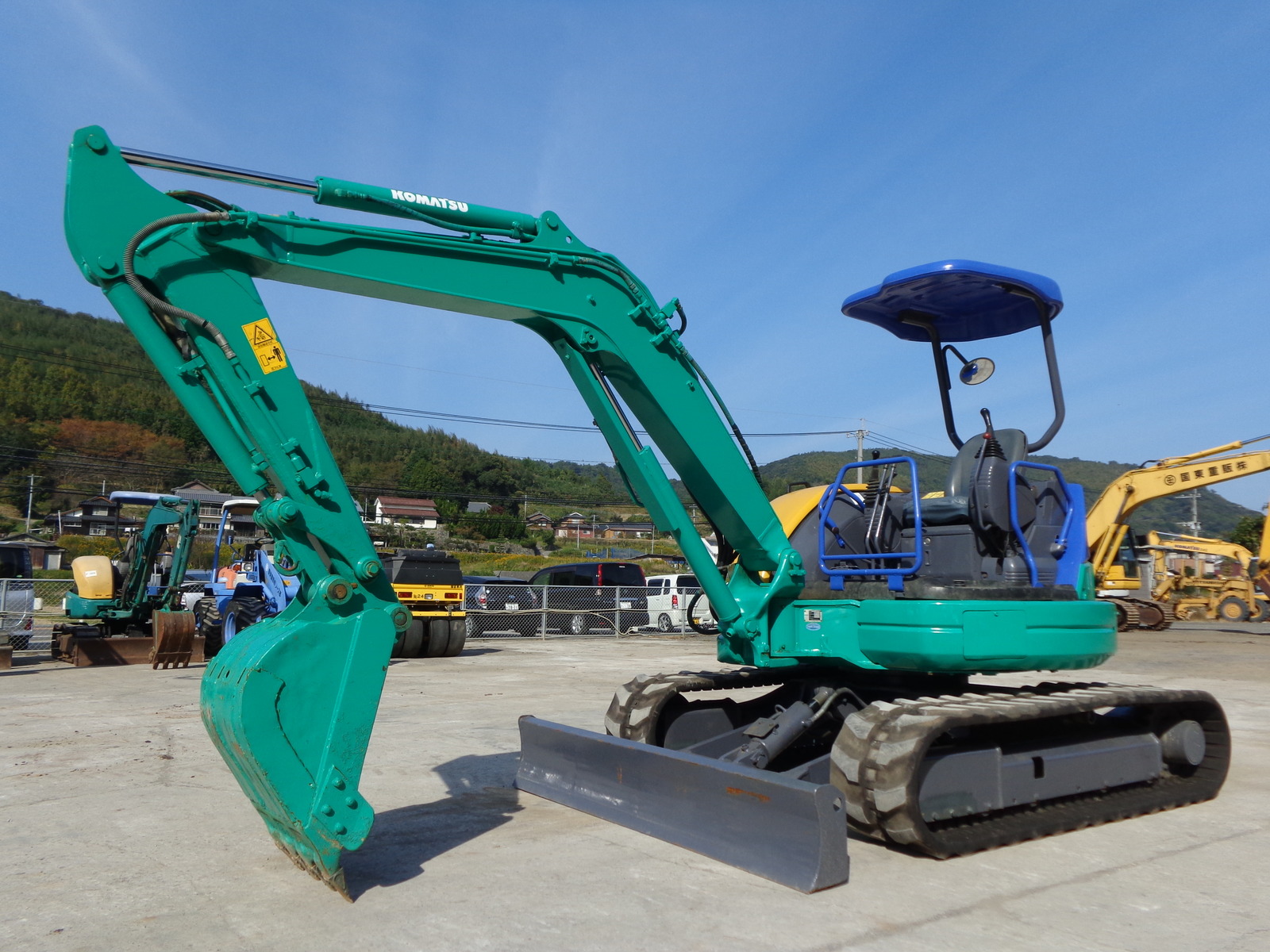 Used Construction Machine Used KOMATSU KOMATSU Excavator 0.2-0.3m3 PC40MR-1