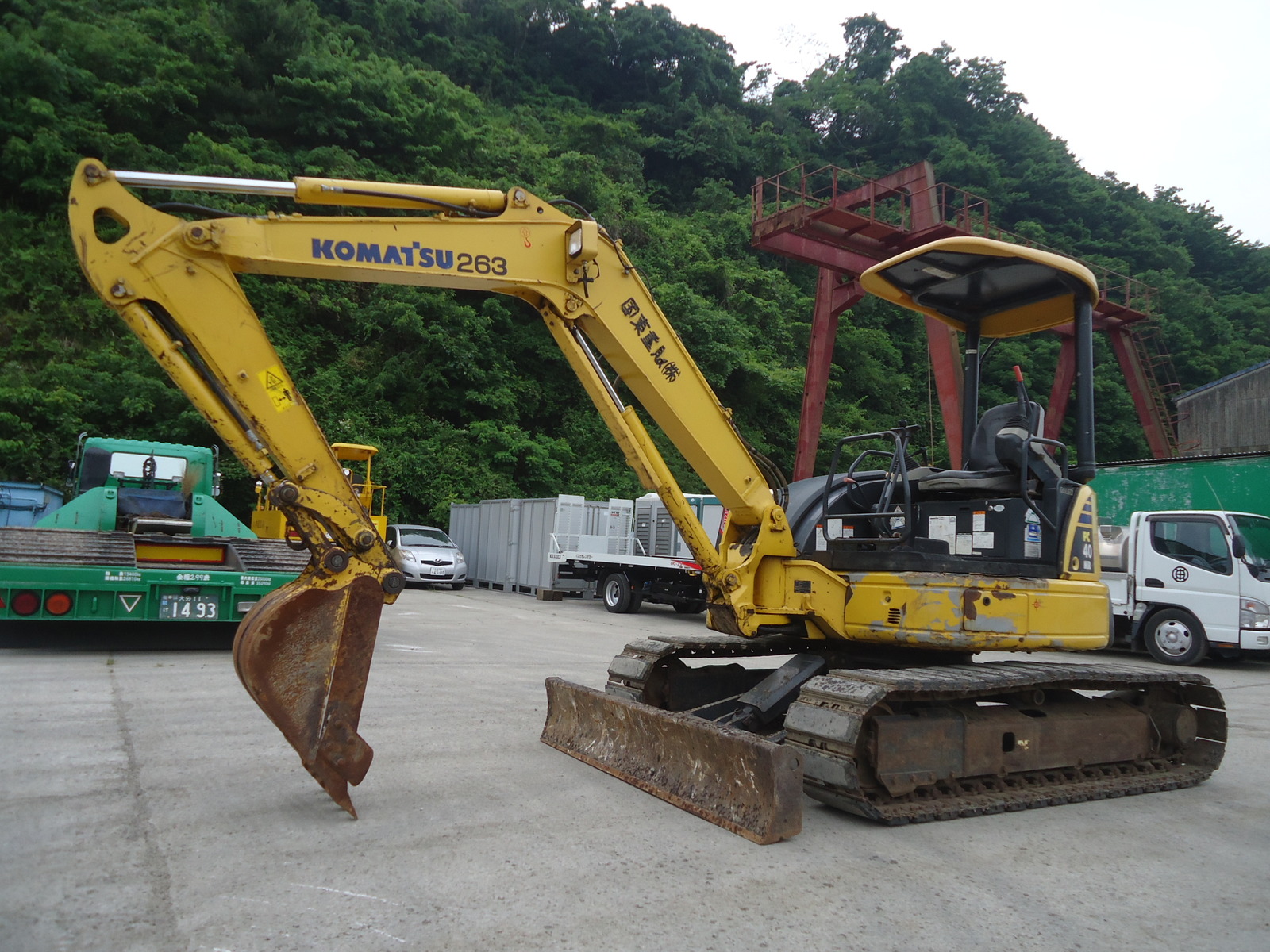 Used Construction Machine Used KOMATSU KOMATSU Excavator 0.2-0.3m3 PC40MR-2