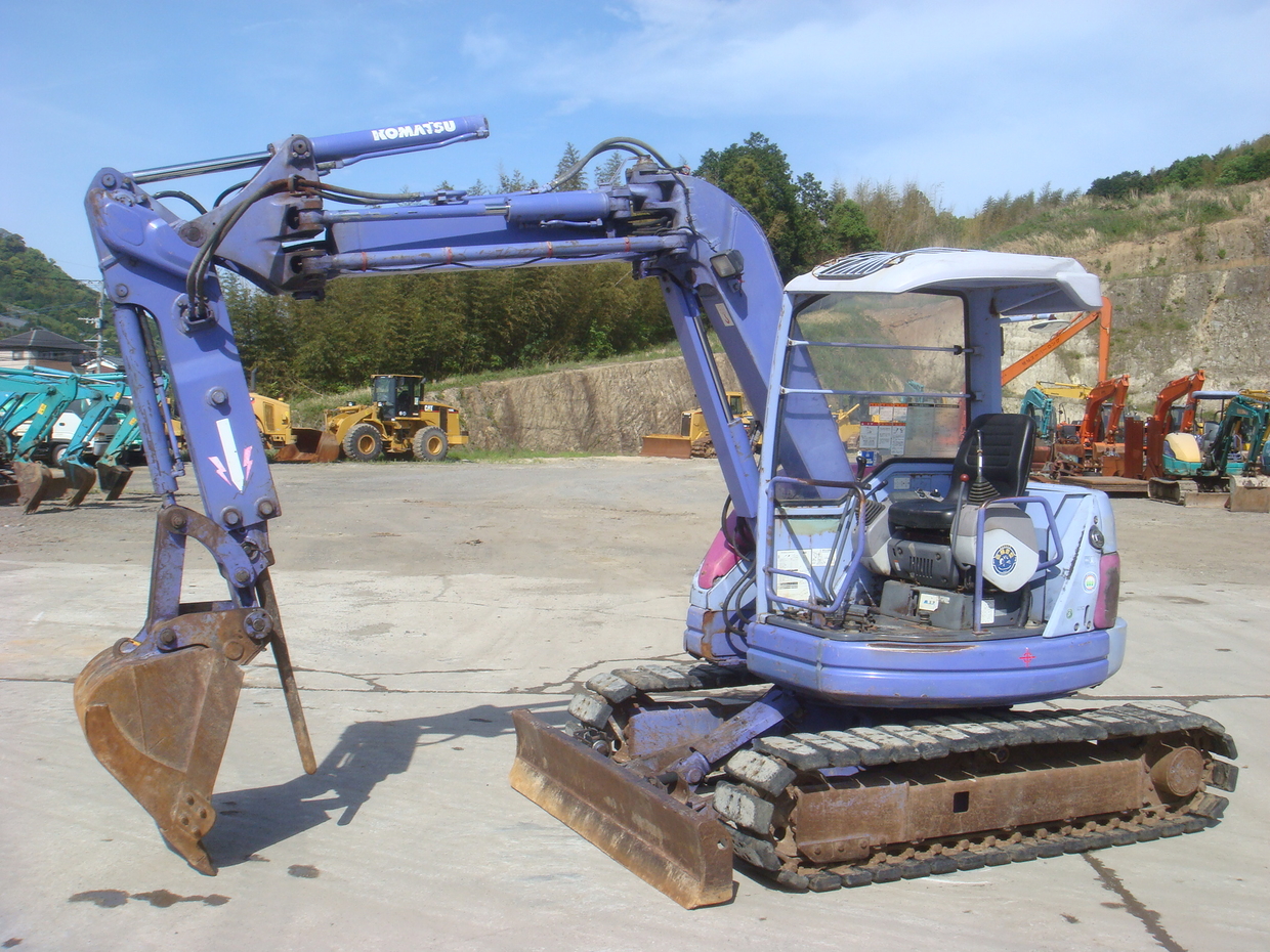 Used Construction Machine Used KOMATSU KOMATSU Excavator 0.2-0.3m3 PC50UU-2E