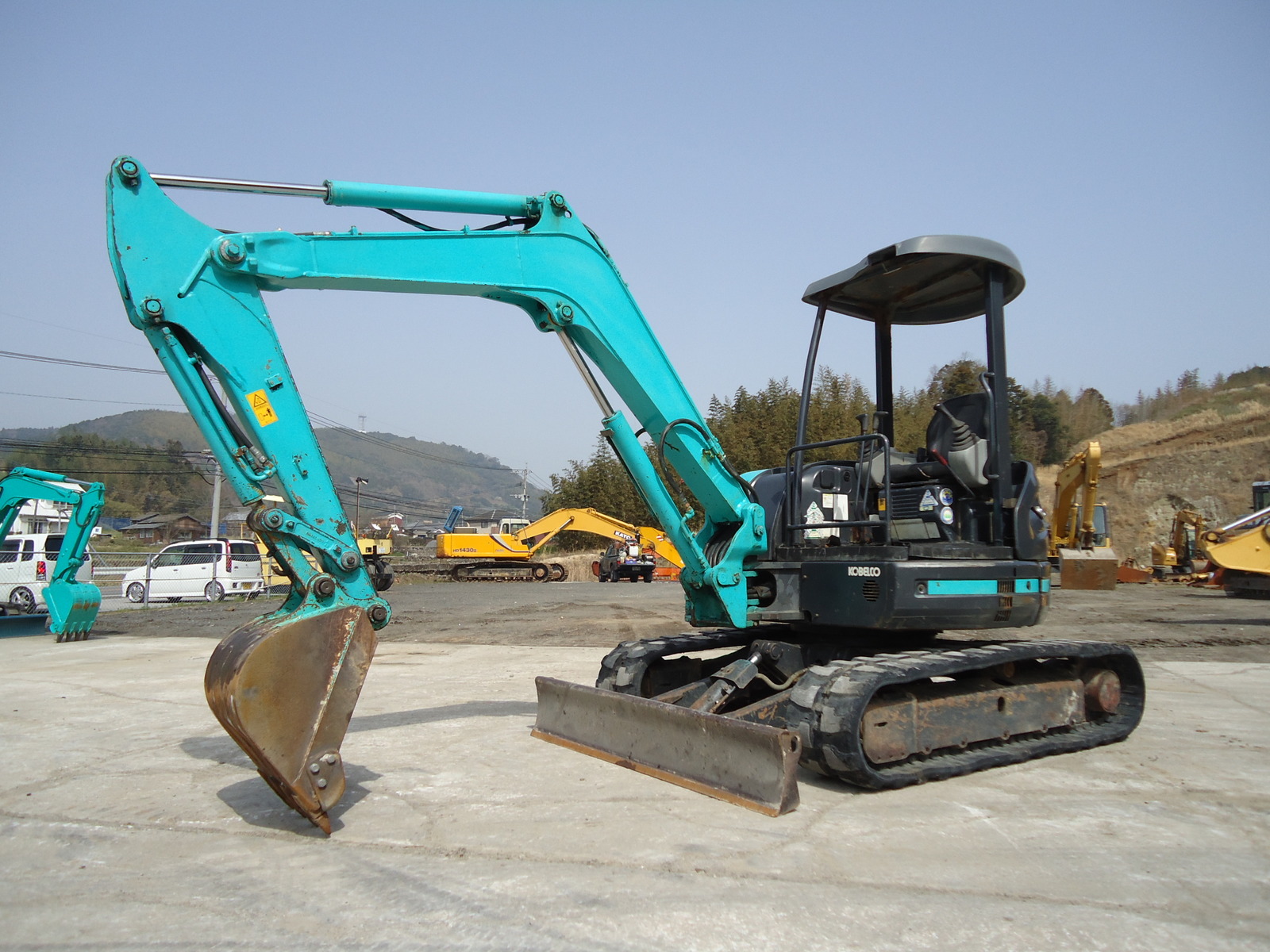 Used Construction Machine Used KOBELCO KOBELCO Excavator 0.2-0.3m3 SK40SR-3