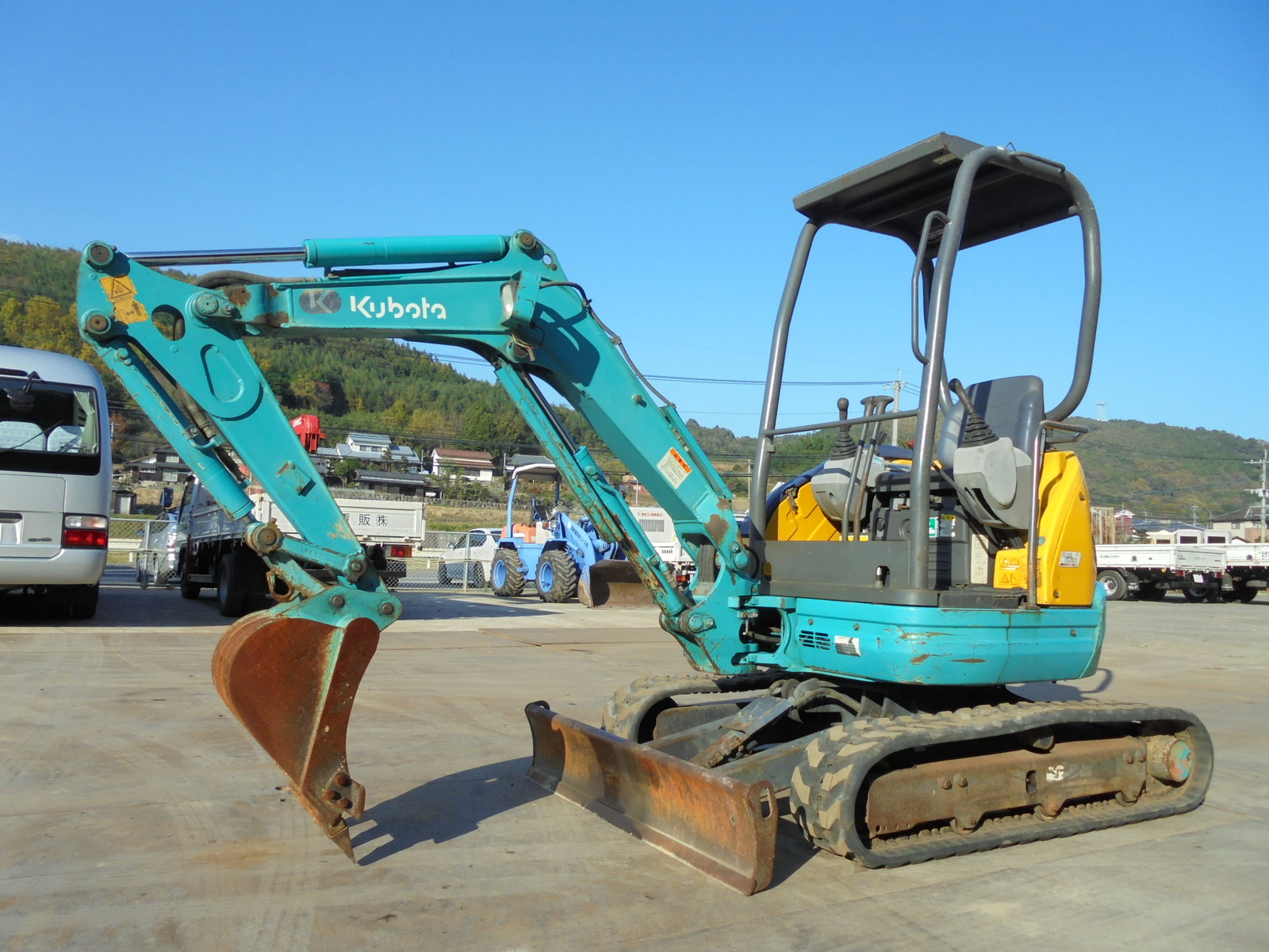 Used Construction Machine Used KUBOTA KUBOTA Excavator ~0.1m3 U-20-3S