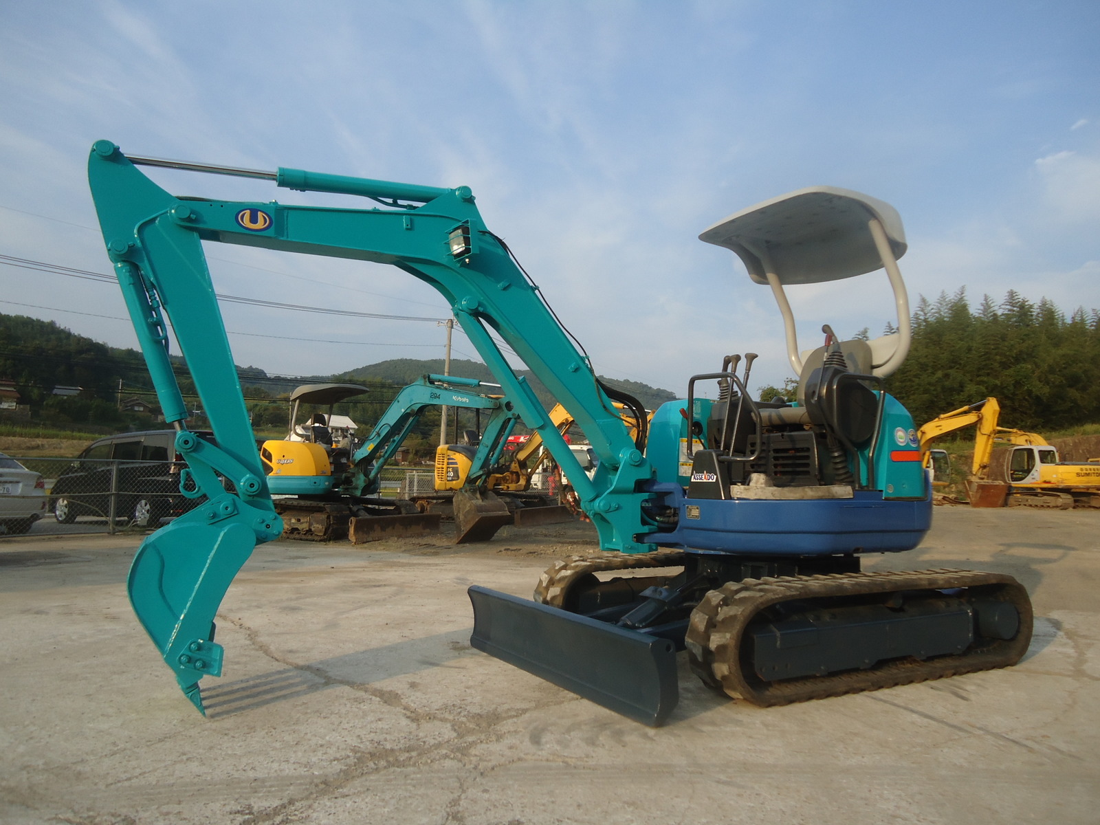 Used Construction Machine Used KUBOTA KUBOTA Excavator 0.2-0.3m3 U-35