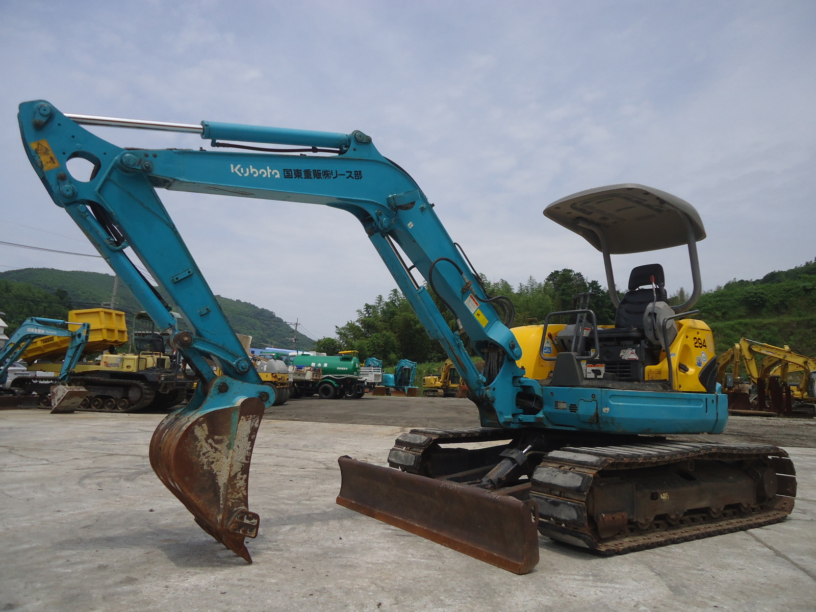 Used Construction Machine Used KUBOTA KUBOTA Excavator 0.2-0.3m3 U-40-3S