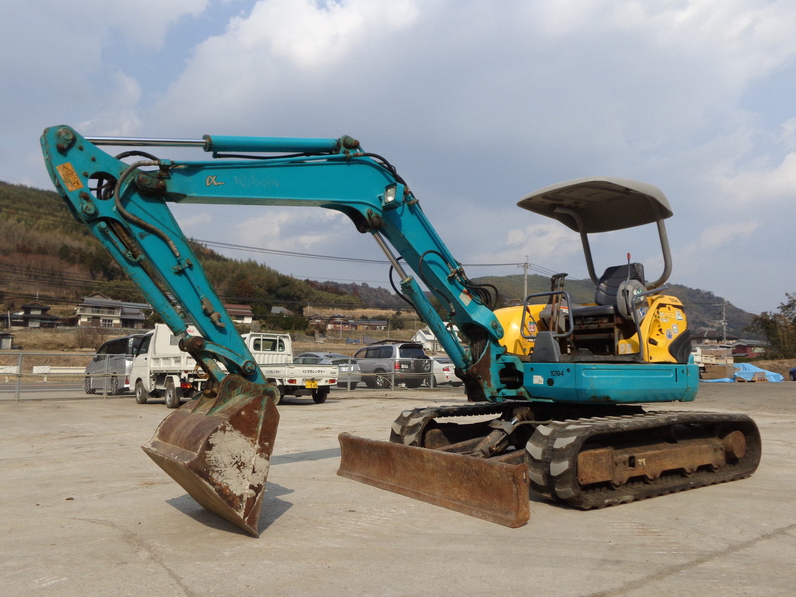 Used Construction Machine Used KUBOTA KUBOTA Excavator 0.2-0.3m3 U-40-3