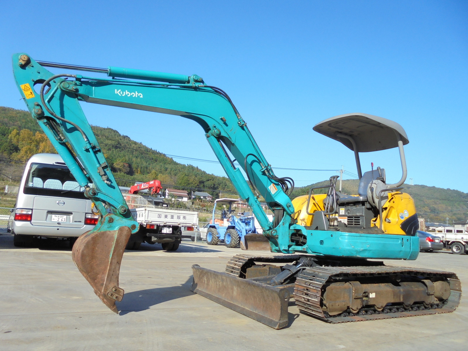 Used Construction Machine Used KUBOTA KUBOTA Excavator 0.2-0.3m3 U-50-3