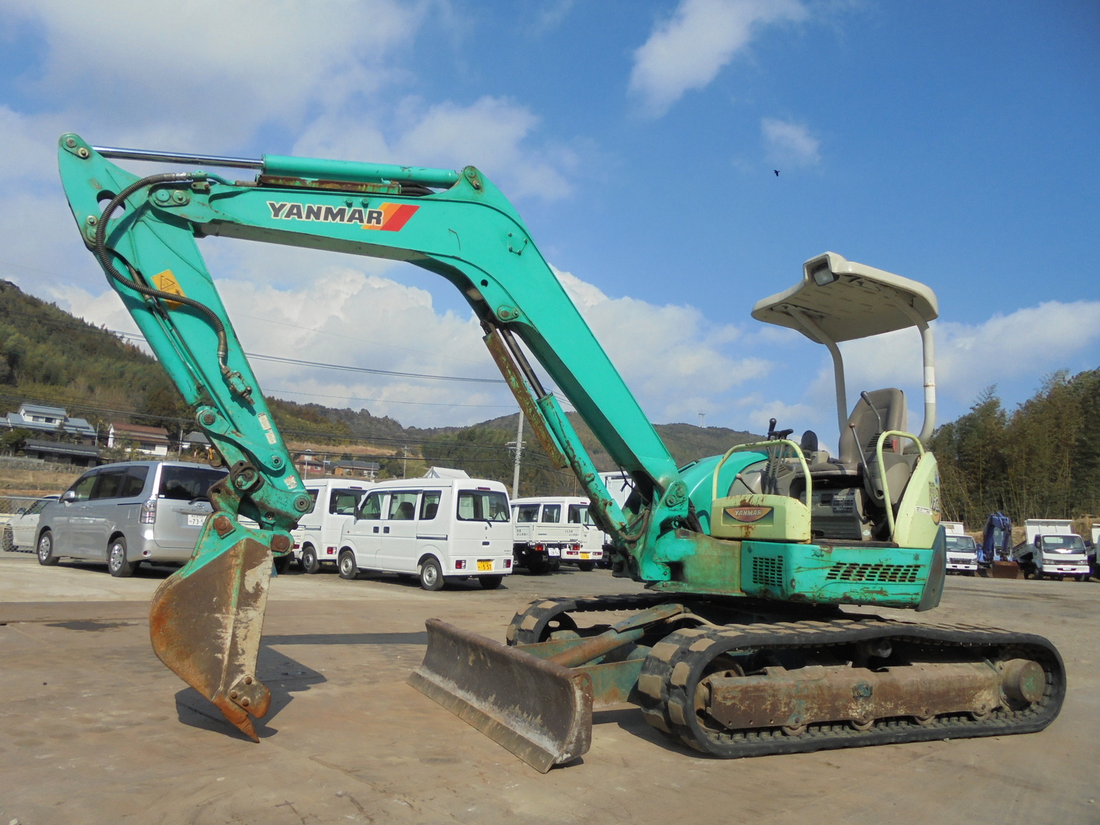 Used Construction Machine Used YANMAR YANMAR Excavator 0.2-0.3m3 VIO50-2A