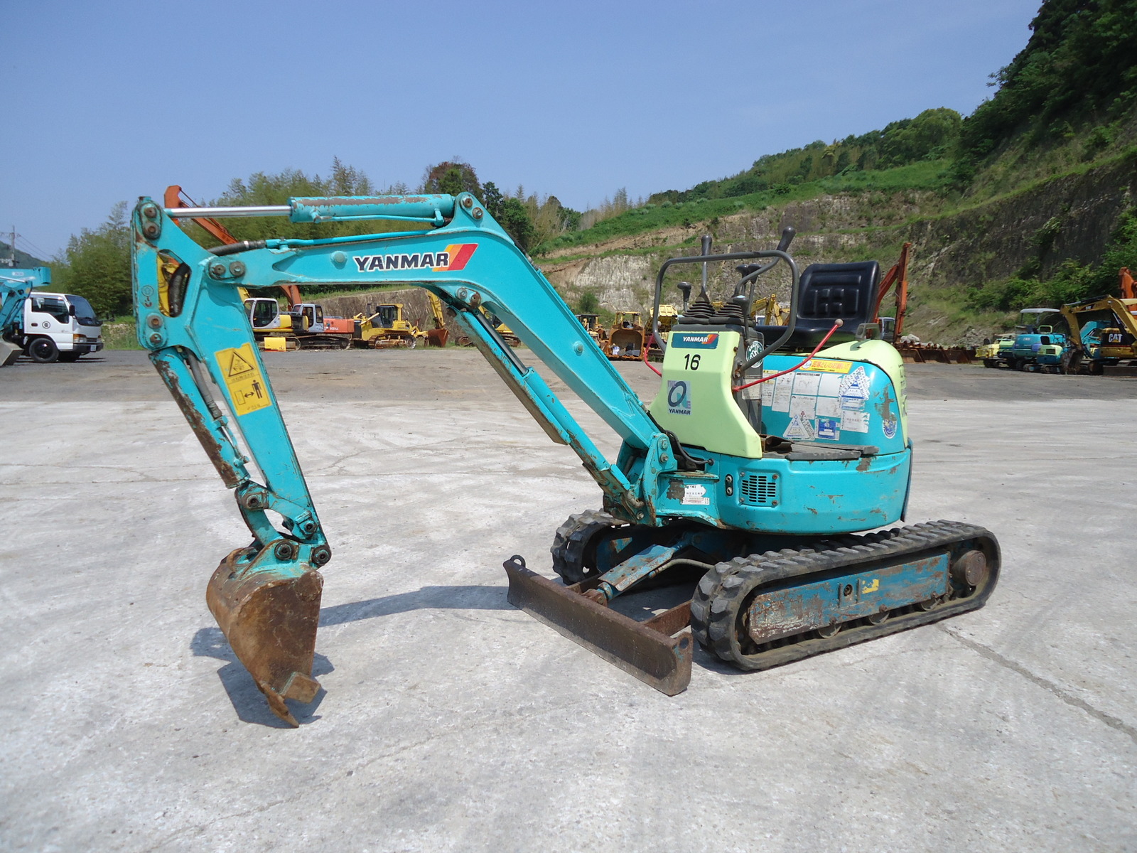 Used Construction Machine Used YANMAR YANMAR Excavator ~0.1m3 ViO10-1