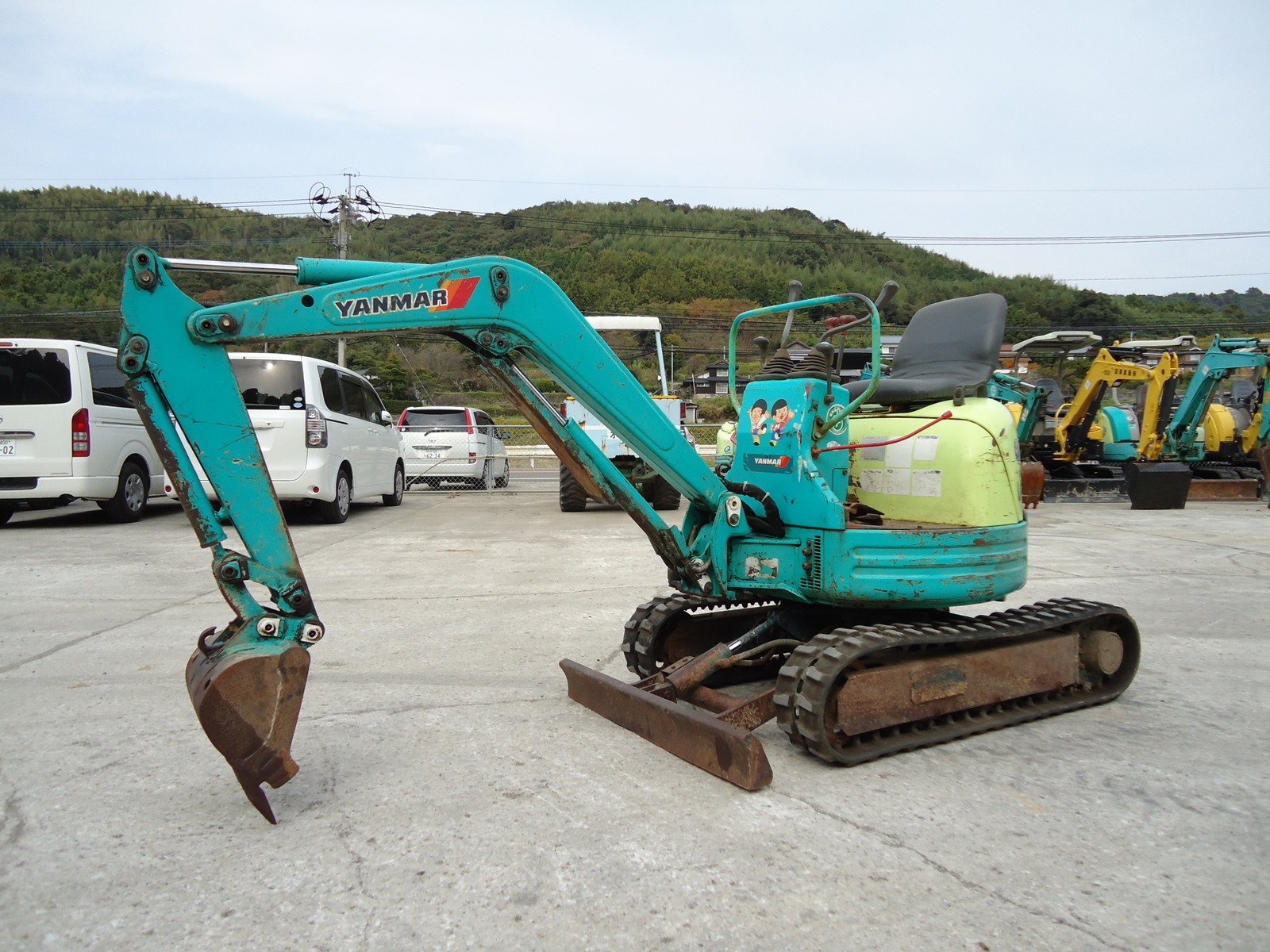 Used Construction Machine Used YANMAR YANMAR Excavator ~0.1m3 ViO10