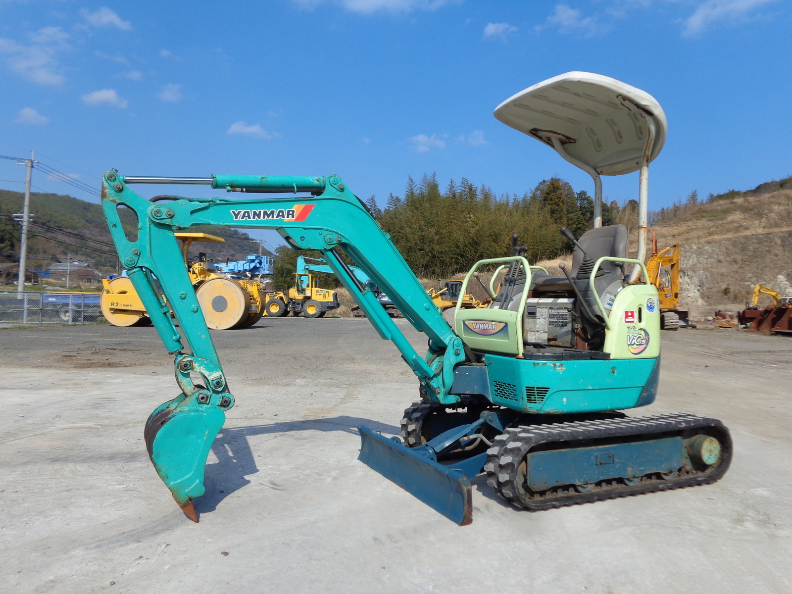 Used Construction Machine Used YANMAR YANMAR Excavator ~0.1m3 ViO15-2