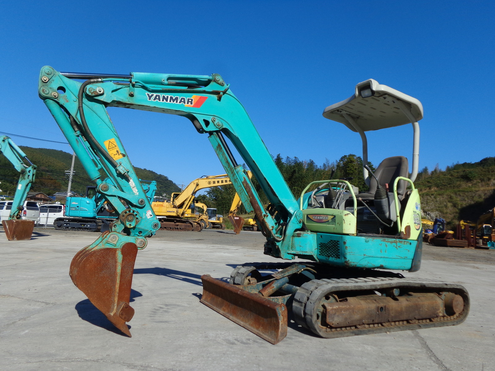 Used Construction Machine Used YANMAR YANMAR Excavator ~0.1m3 ViO30-2