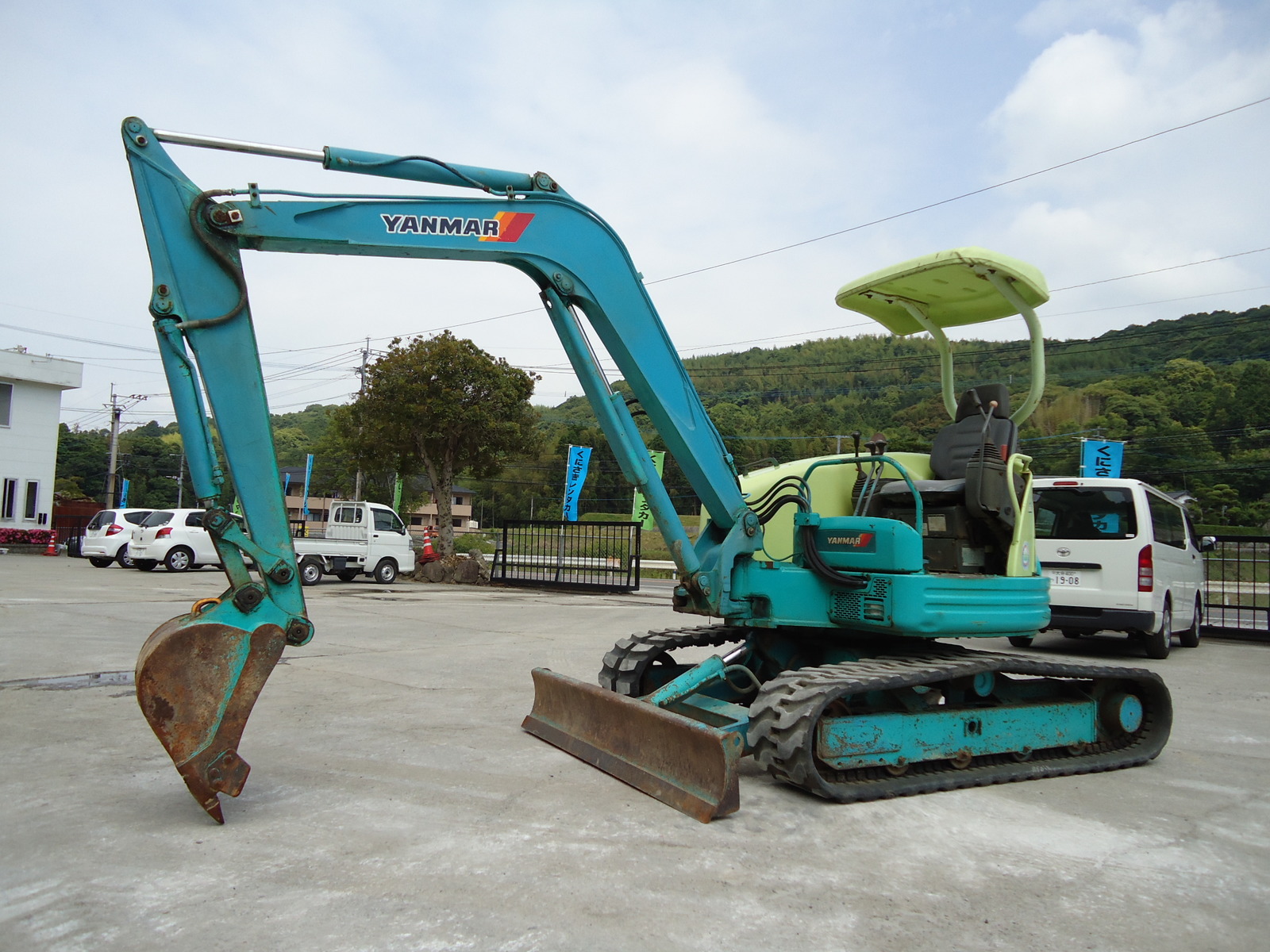 Used Construction Machine Used YANMAR YANMAR Excavator 0.2-0.3m3 ViO40