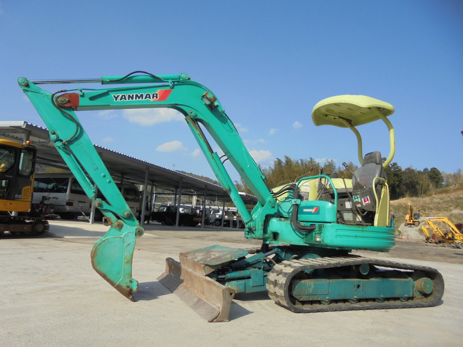 Used Construction Machine Used YANMAR YANMAR Excavator 0.2-0.3m3 ViO40