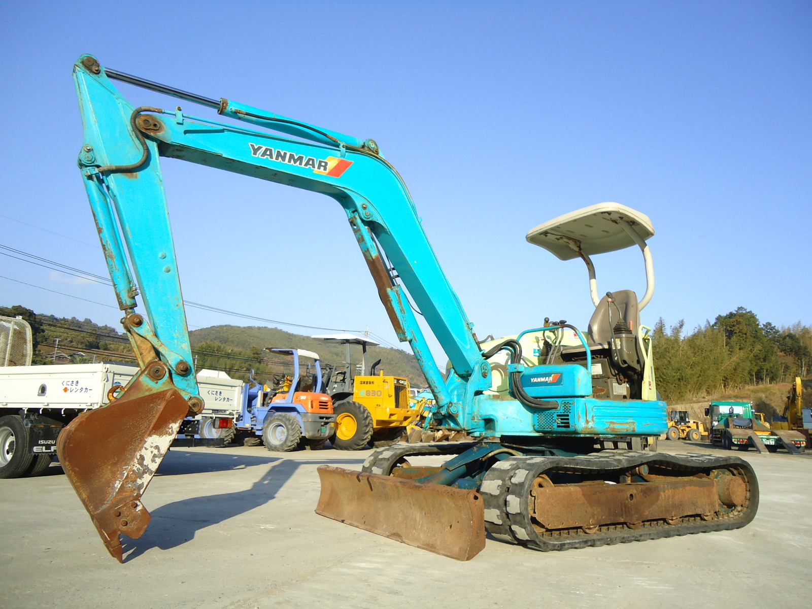 Used Construction Machine Used YANMAR YANMAR Excavator 0.2-0.3m3 ViO50-1