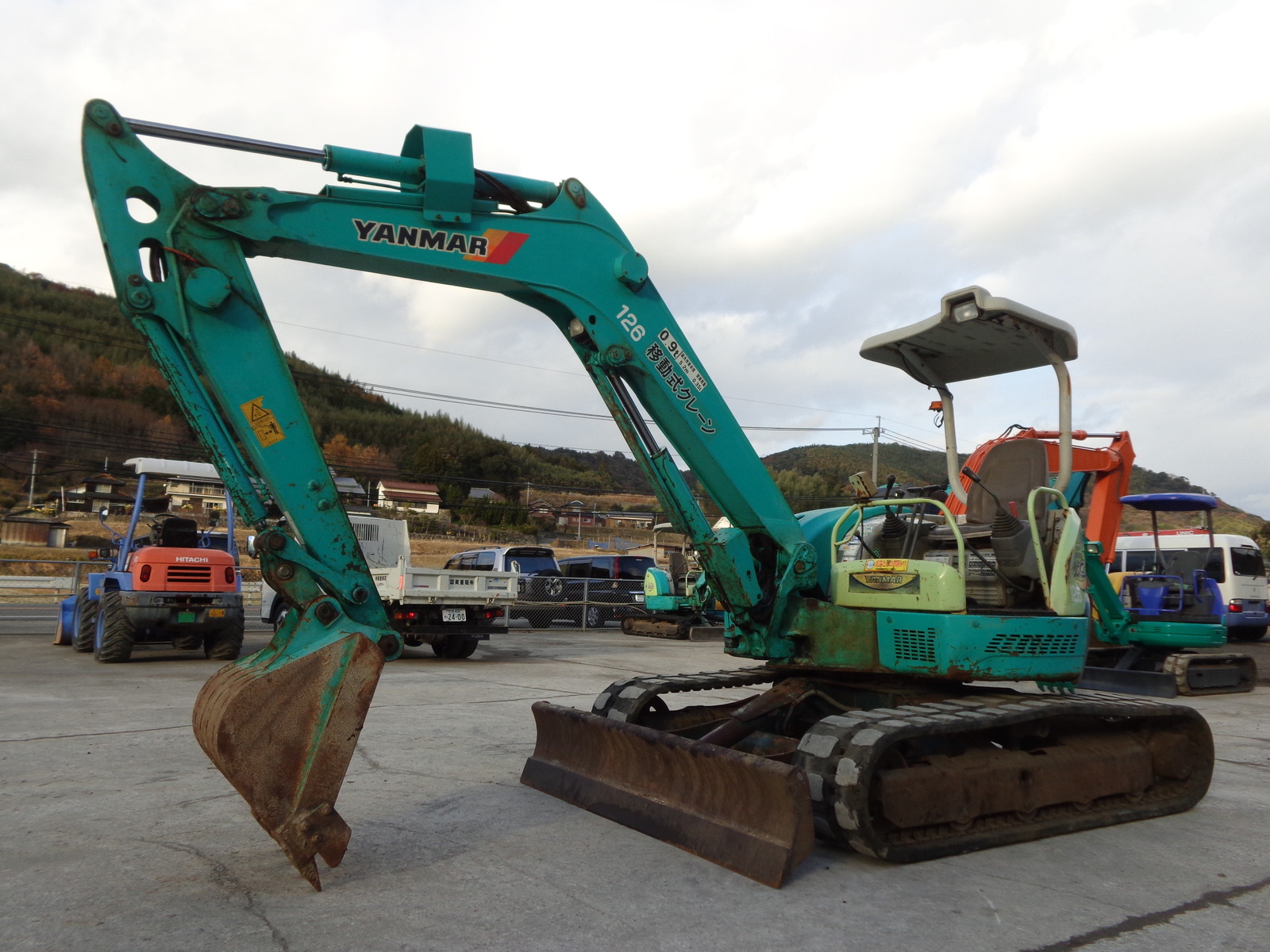 Used Construction Machine Used YANMAR YANMAR Excavator 0.2-0.3m3 ViO50-2