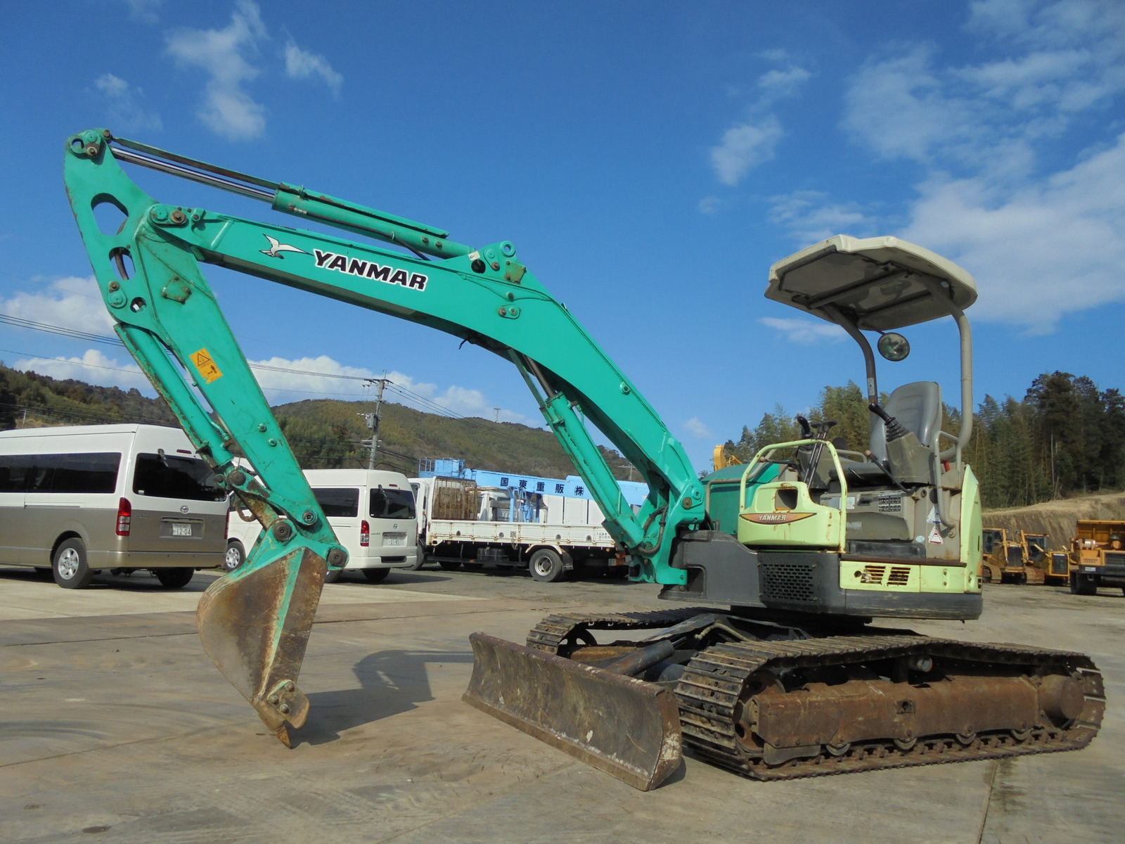 Used Construction Machine Used YANMAR YANMAR Excavator 0.2-0.3m3 ViO50-5