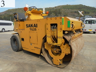 Used Construction Machine Used SAKAI SAKAI Roller Vibration rollers for paving TG25