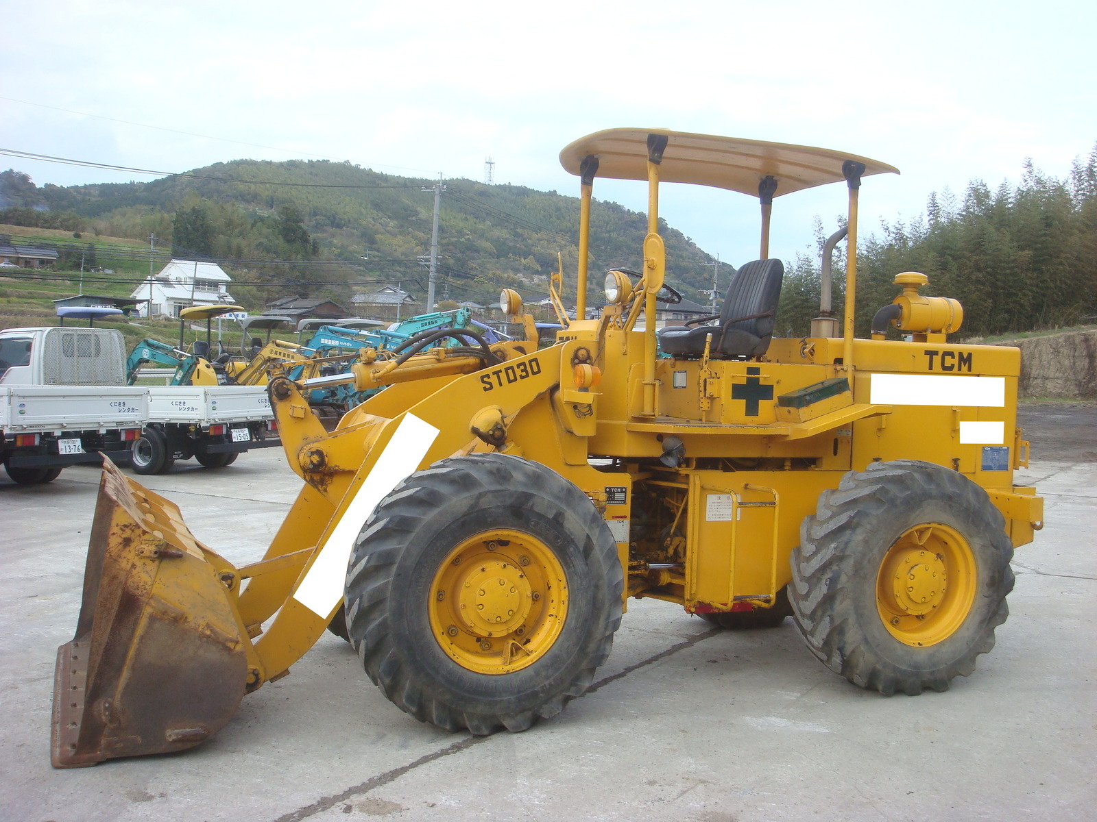 Used Construction Machine Used TCM TCM Wheel Loader bigger than 1.0m3 STD30