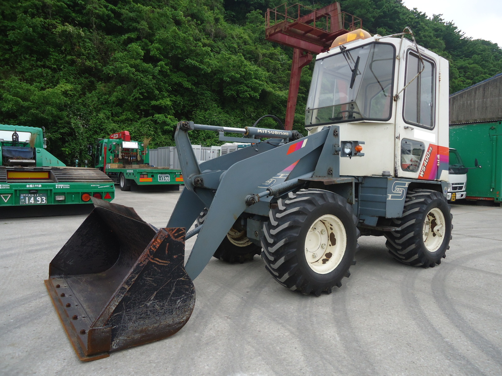 Used Construction Machine Used MITSUBISHI MITSUBISHI Wheel Loader smaller than 1.0m3 WS400A