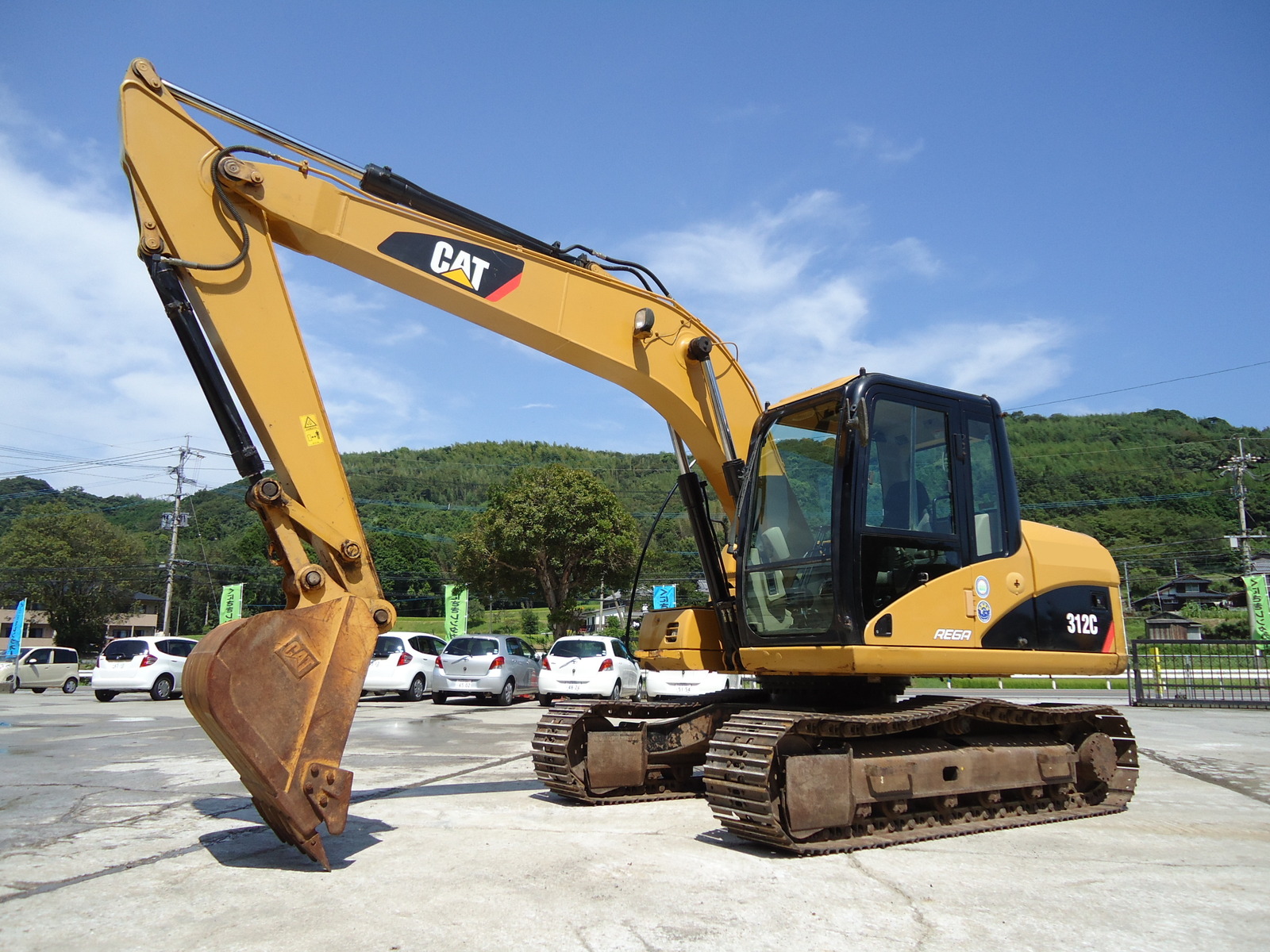 Used Construction Machine Used CAT CAT Excavator 0.4-0.5m3 312C-3